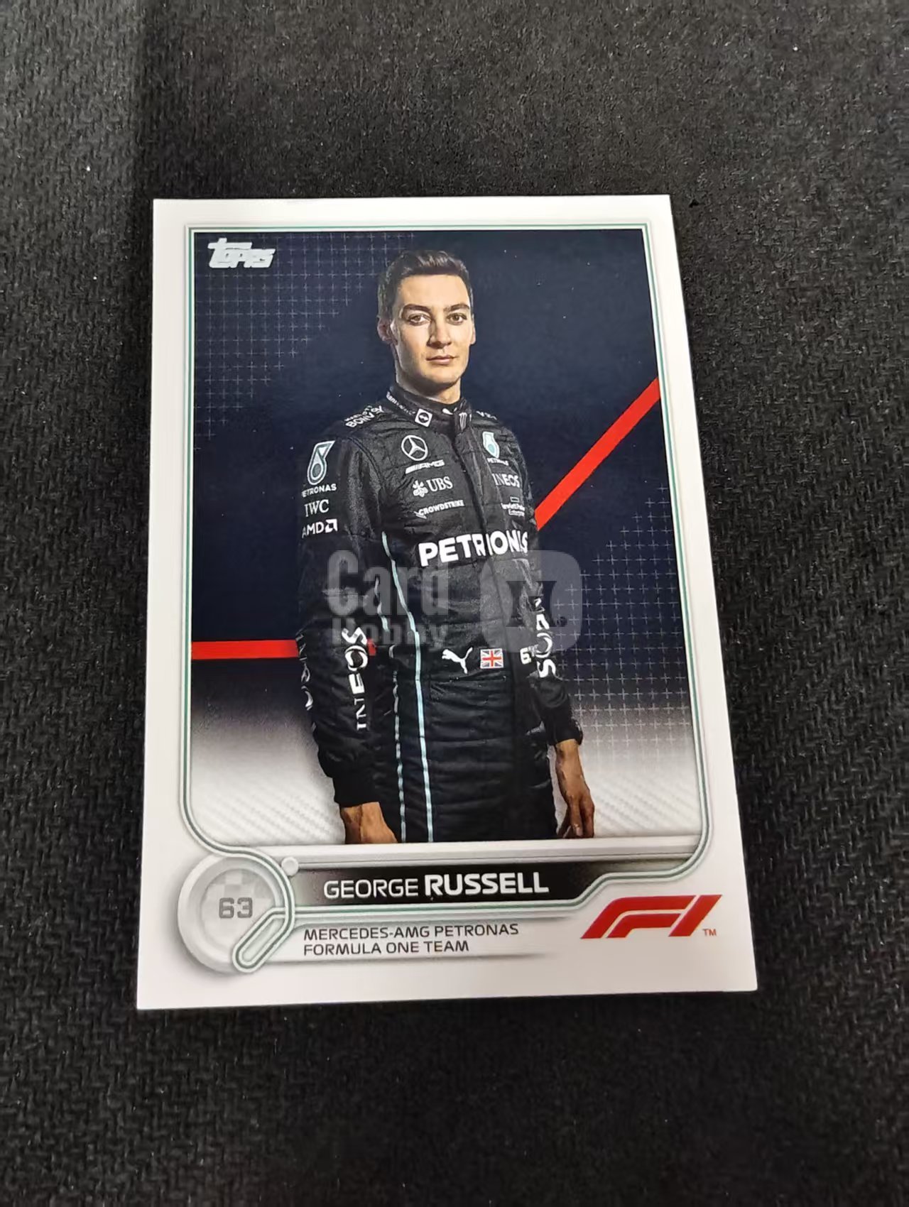 2022 Topps Chrome F1 George Russell 乔治 拉塞尔 梅奔 划痕 边角瑕疵@17