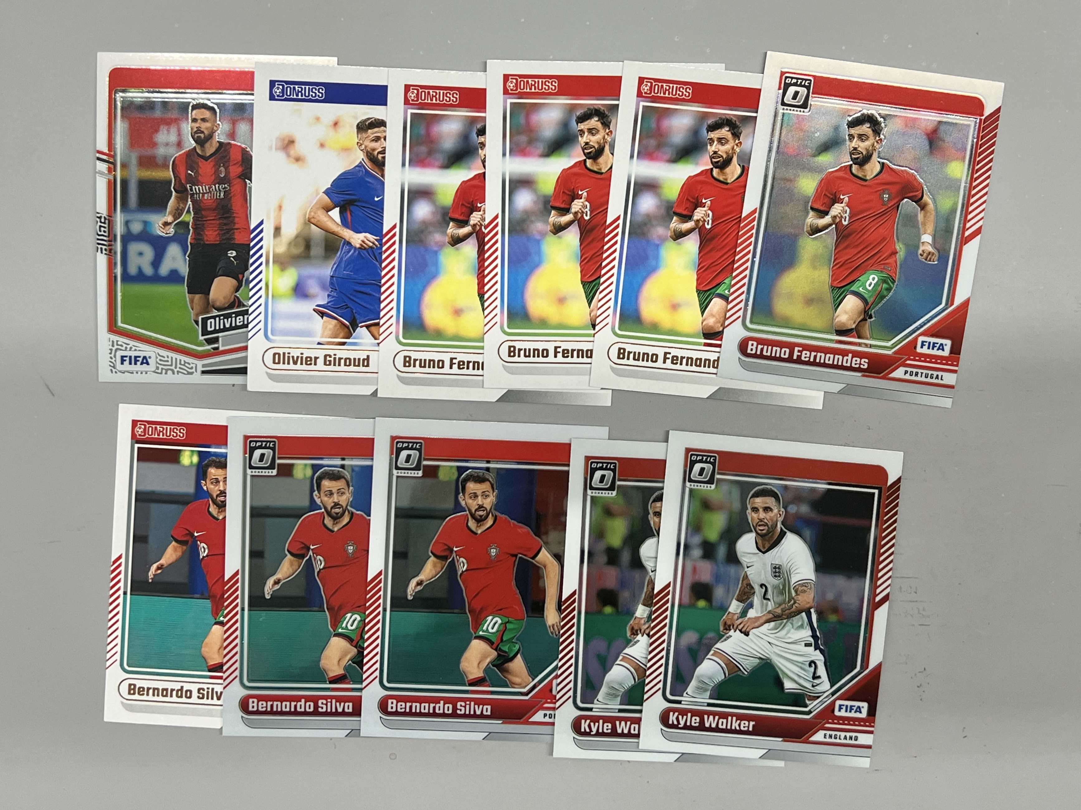 2024-25 Panini Donruss【挂机拍卖】帕尼尼 杜蕾斯 OP 吉鲁 席尔瓦 费尔南德斯 沃克 11张lot 卡品如图