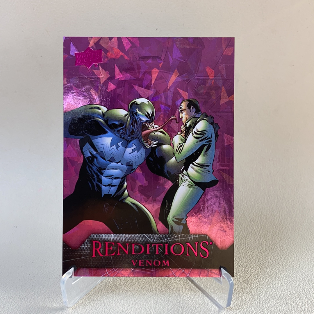 【弈卡代拍】2024 Upper Deck 漫威 Spider-man蜘蛛侠 演绎 人物特卡 紫碎冰折 毒液 126/199编 品相如图 凑套必备 老总