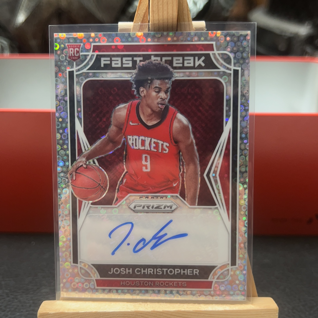 【SY代卖sy0150-可累积-瑕疵看图】2021-22 Panini Prizm Josh Christopher RC 新秀 火箭 约什 克里斯托弗 签字
