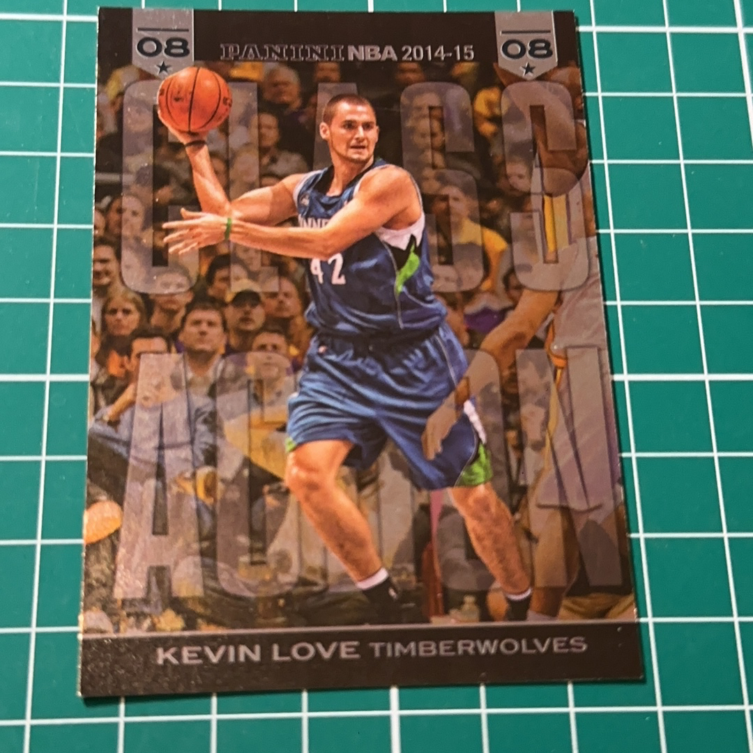 2014-15 Panini Americana Kevin Love S.p.a. 凯文乐福 爱神 特卡 闪卡 08年新秀选图 十年老卡 绝版卡 稀有大比例 class
