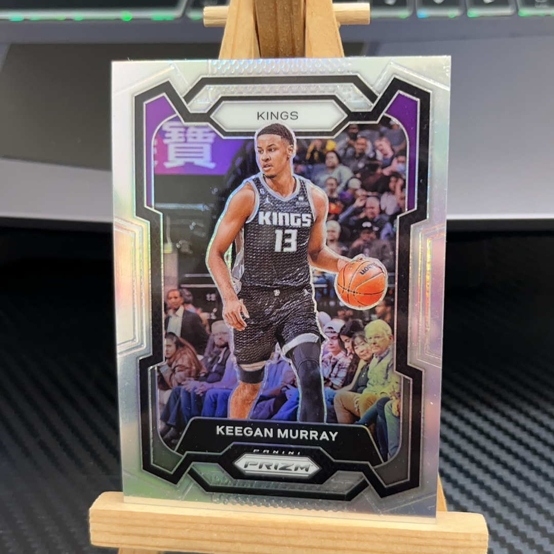 2023-24 Panini Prizm Keegan Murray 基根穆雷 国王 银折 折射 prizm系列 pz 卡品如图 凑图必备 值得收藏!免费代卖!