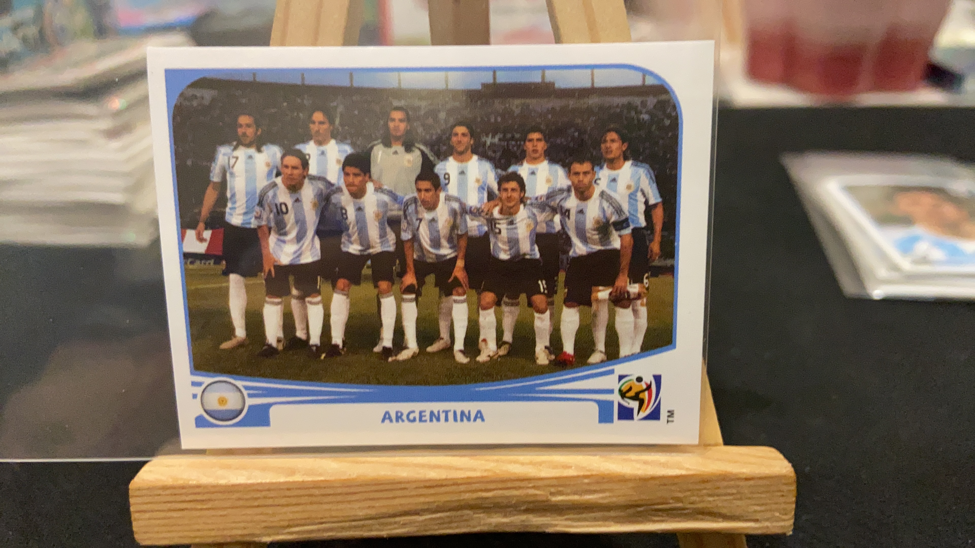 2010 Panini 世界杯 贴纸 【不累计】 请看商品详情 阿根廷 全家福 梅西 迪马利亚