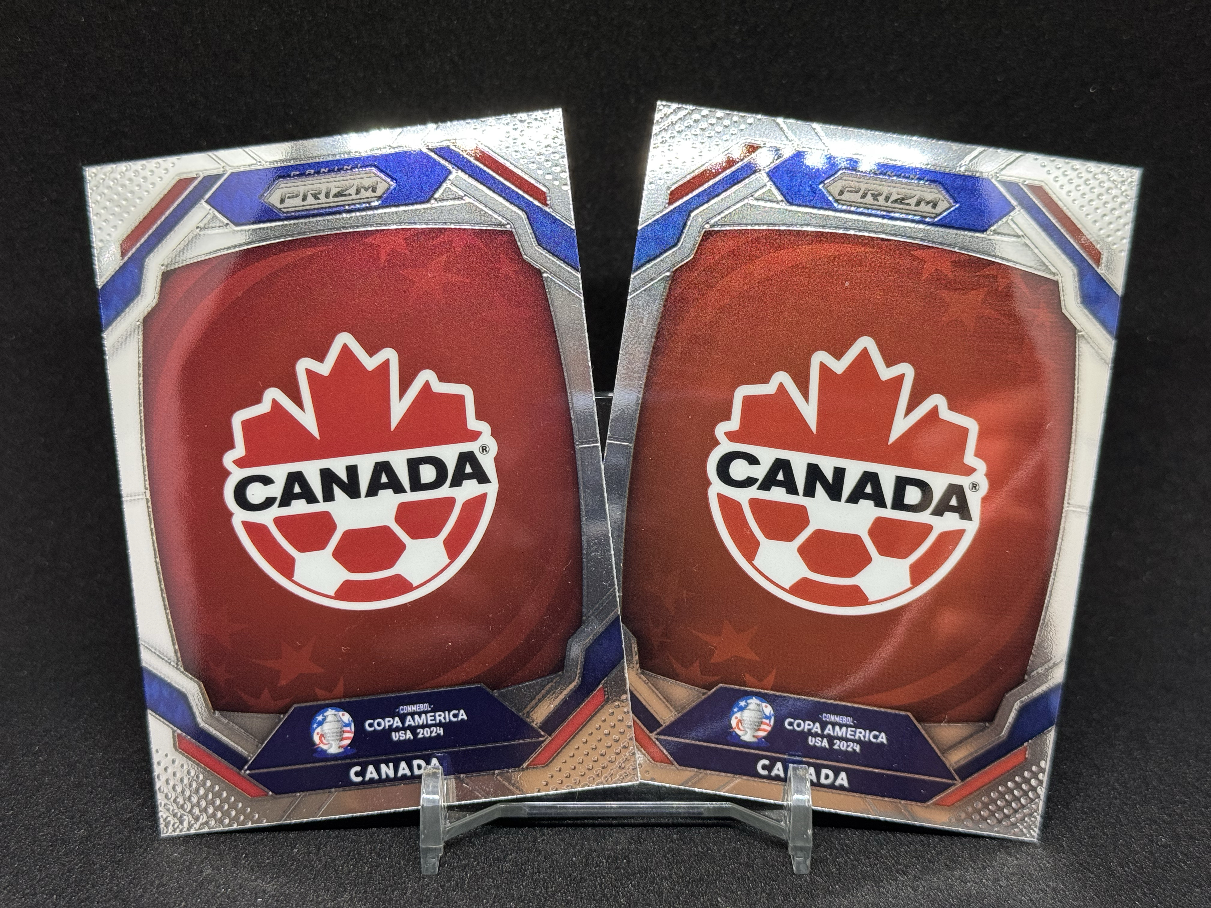 2024 Panini Prizm Alphonso Davies 美洲杯 PZ 加拿大 队徽 打包lot 【无卡具 不保卡品】接代拍 微瑕如图