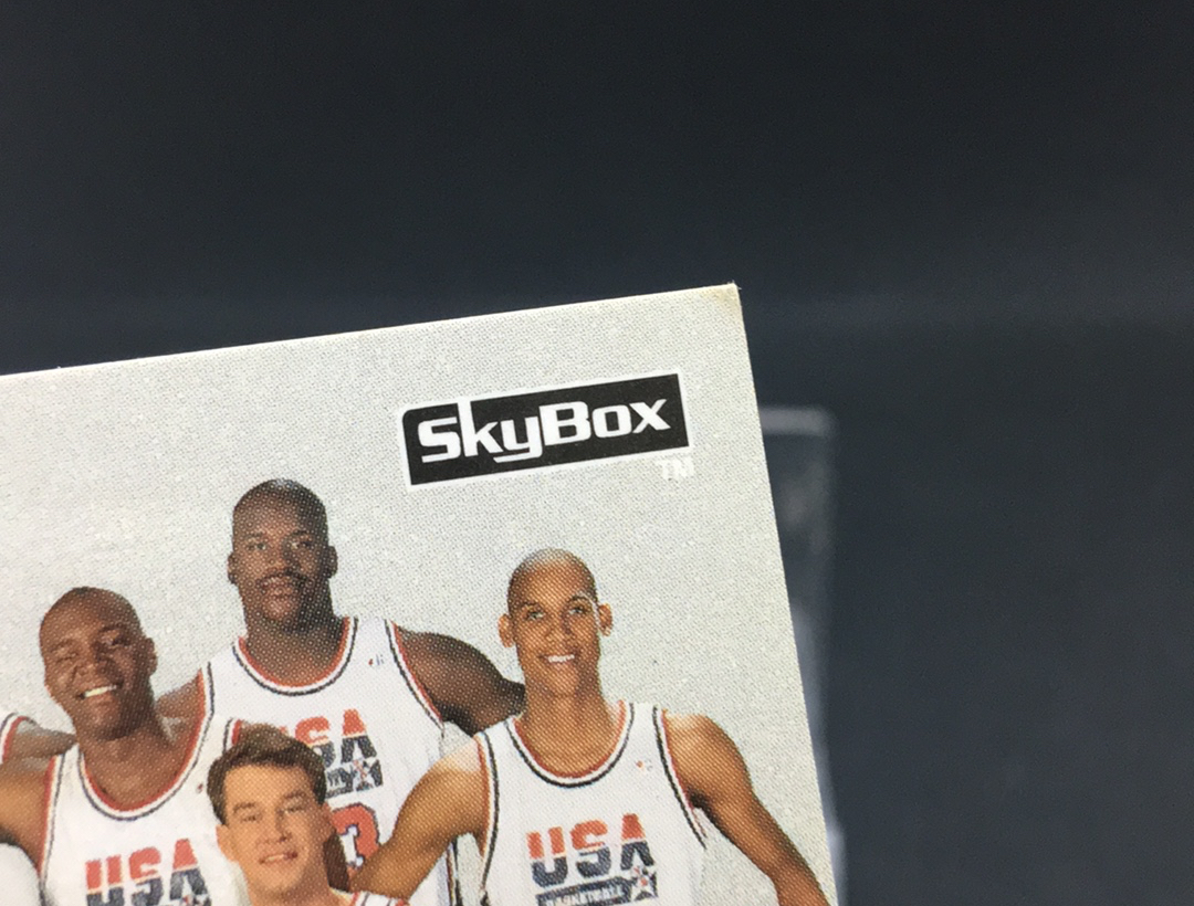【DC拍卖】11.16 JJ SKYBOX USA BASKETBALL 梦之队系列 稀有全家福特卡 经典老特 实卡美如画 奥尼尔&雷吉 米勒&莫宁&威尔金斯&杜马斯领军 梦二队(微瑕)