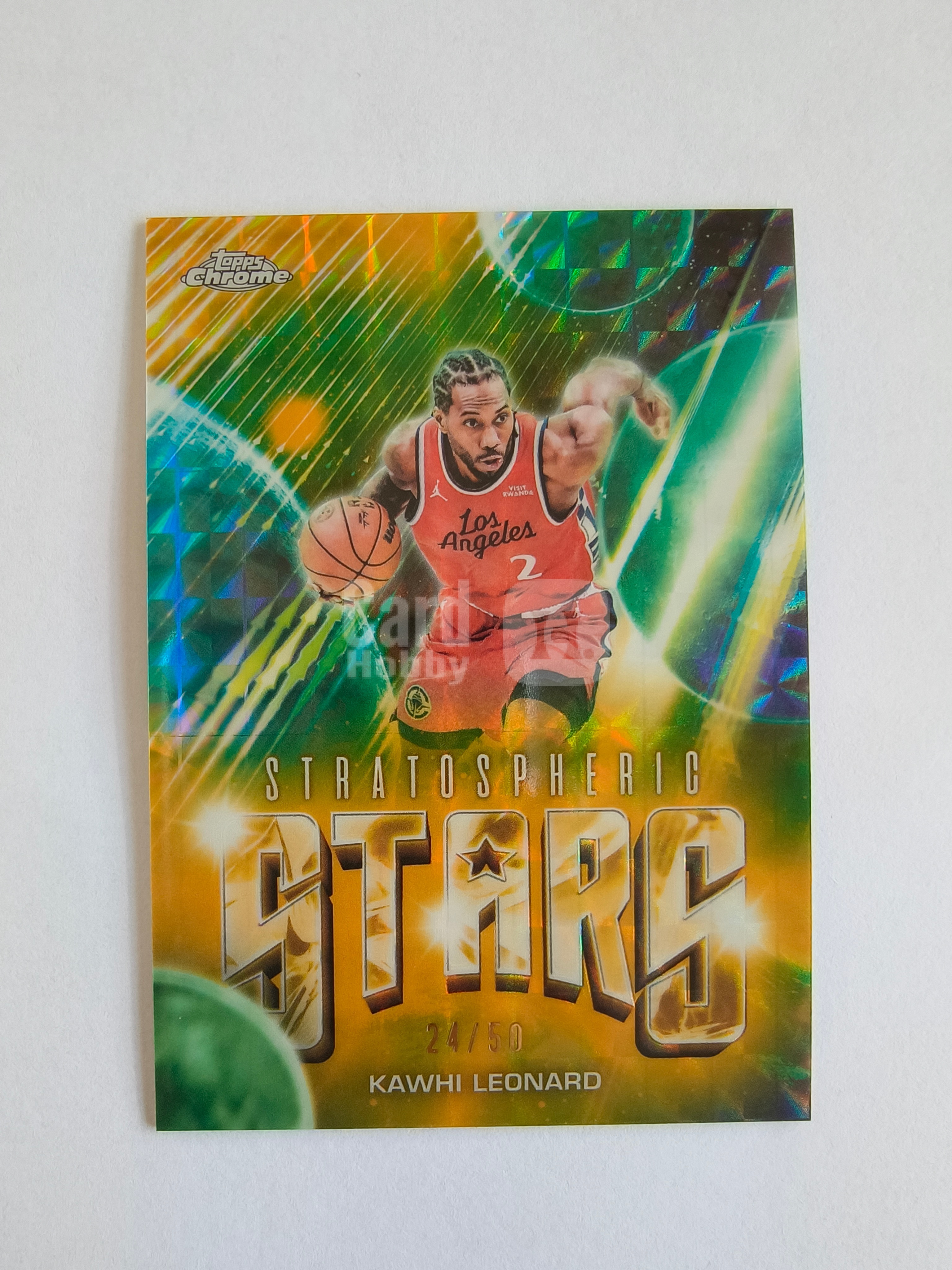 2026 Topps Chrome Updates Kawhi Leonard NBA 快船 科怀 伦纳德 Stratospheric Stars 超凡球星 特卡 50编 卡品如图 TY568