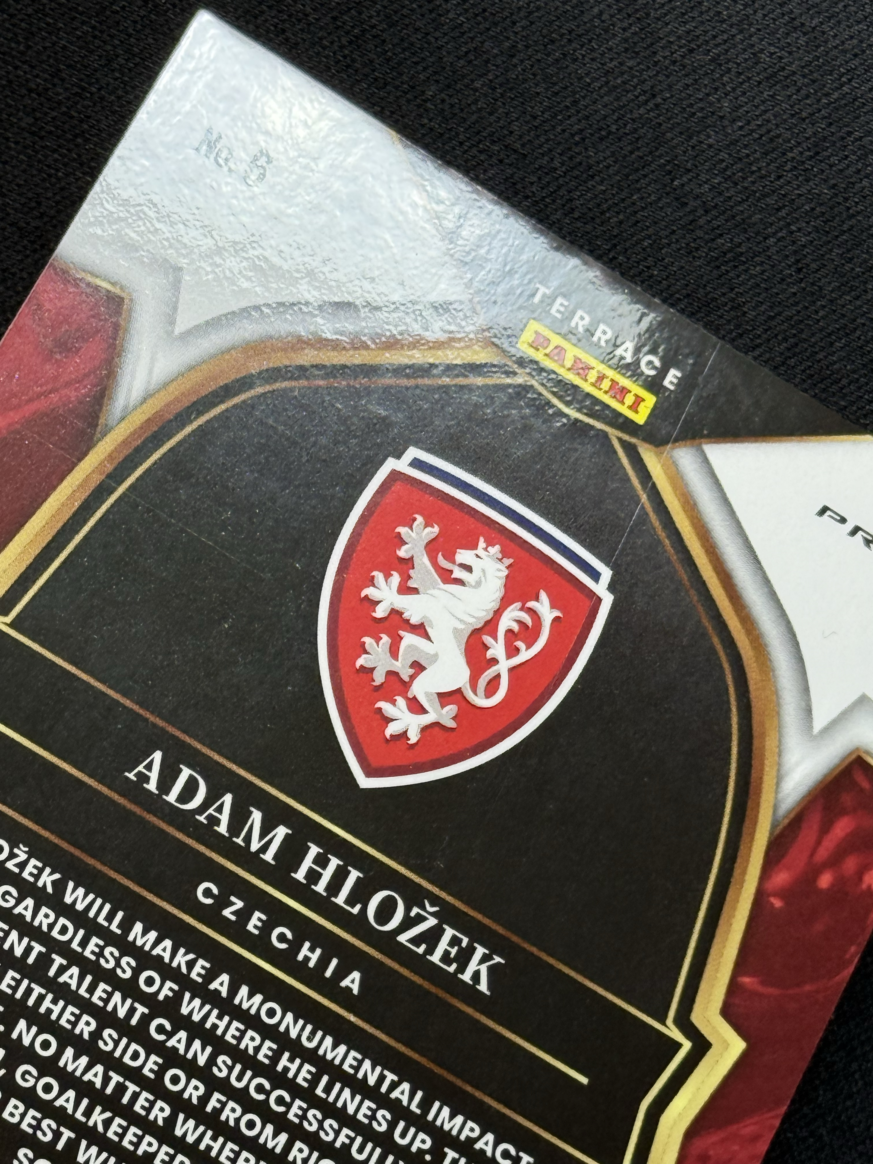 2022-23 Panini Select Adam Hlozek RC 【小贝代拍】FIFA select 捷克 新秀 赫洛泽克 紫折 /75编 瑕疵如图 拍前看描述 H MFC