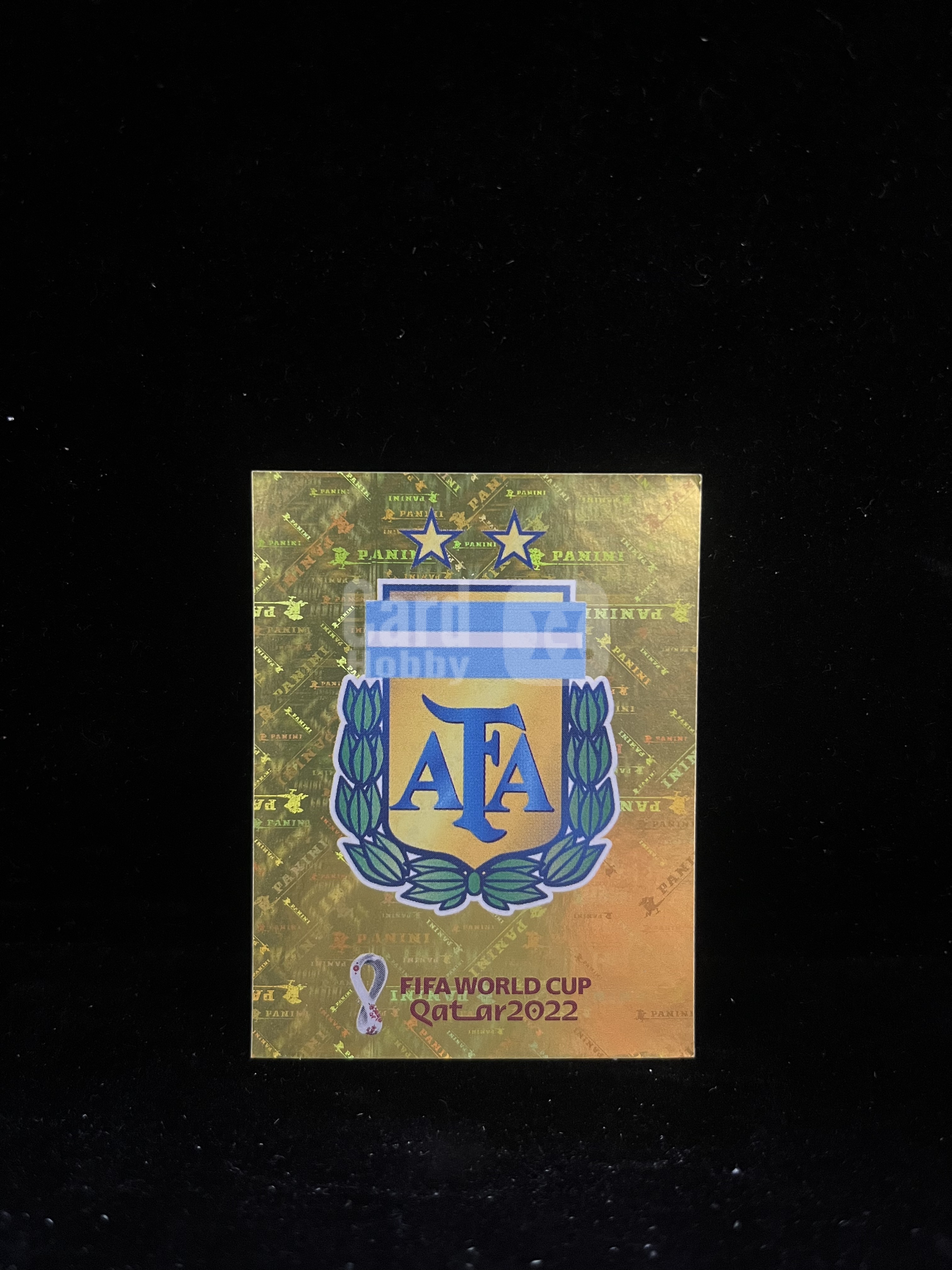 免费代拍 2022 Panini FIFA World Cup Qatar 2022 Stickers FIFA World Cup 金折 卡品如图#B87