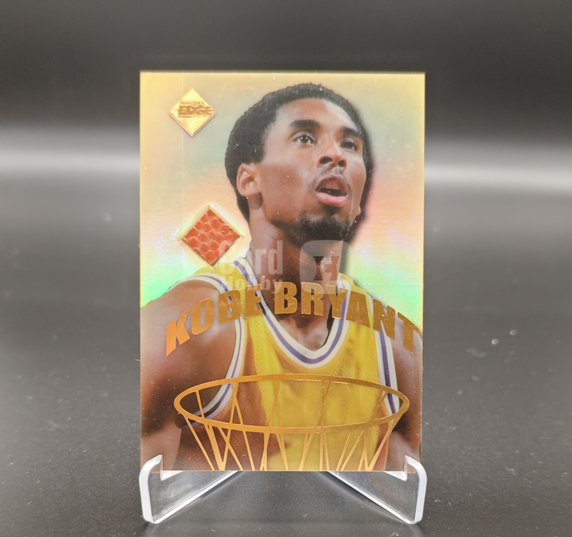 1998 Collector's Edge Authentic Edge Kobe Bryant #0 科比 布莱恩特 小飞侠 曼巴 黑曼巴 mamba 洛杉矶湖人 球皮 卡品如图