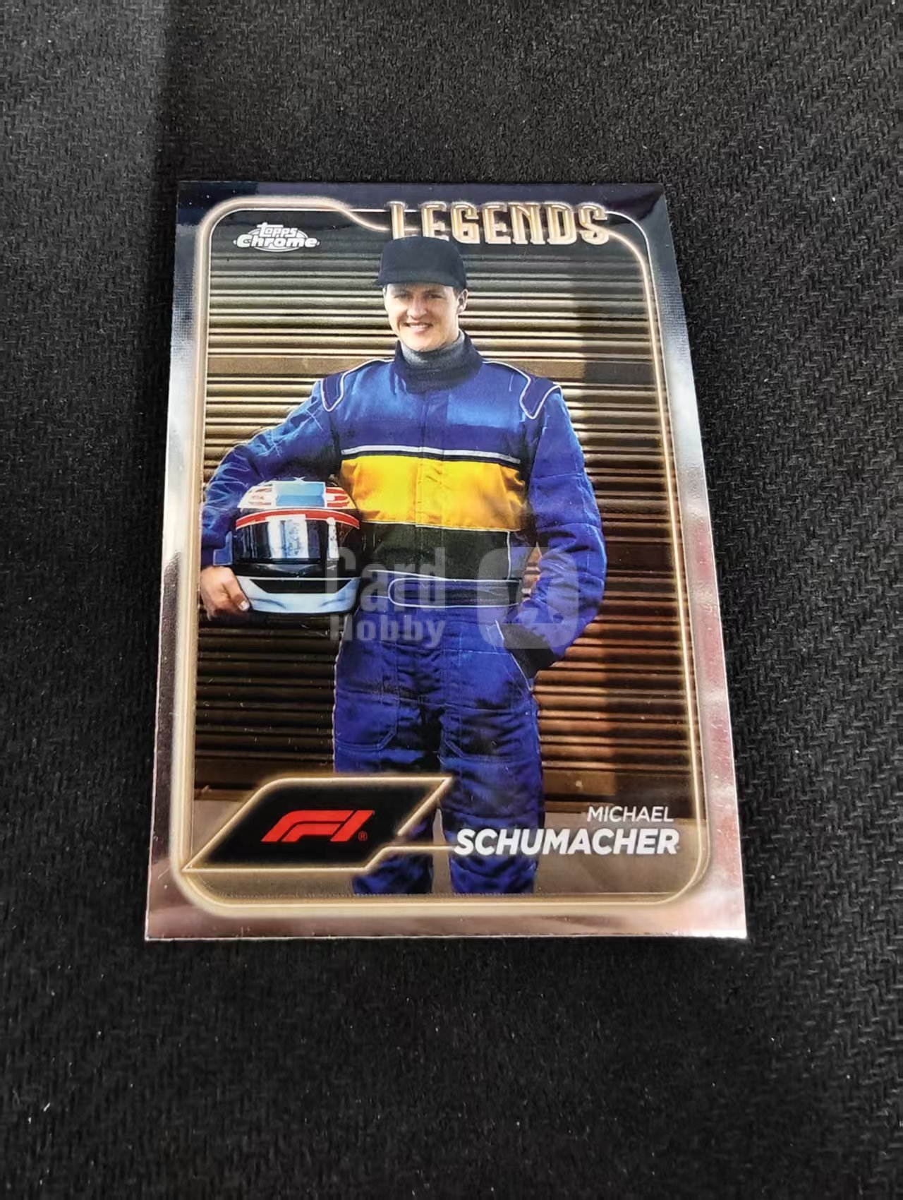 2024 Topps Chrome F1 Michael Schumacher 法拉利 传奇车王 迈克尔 舒马赫 划痕 边角瑕疵 #187