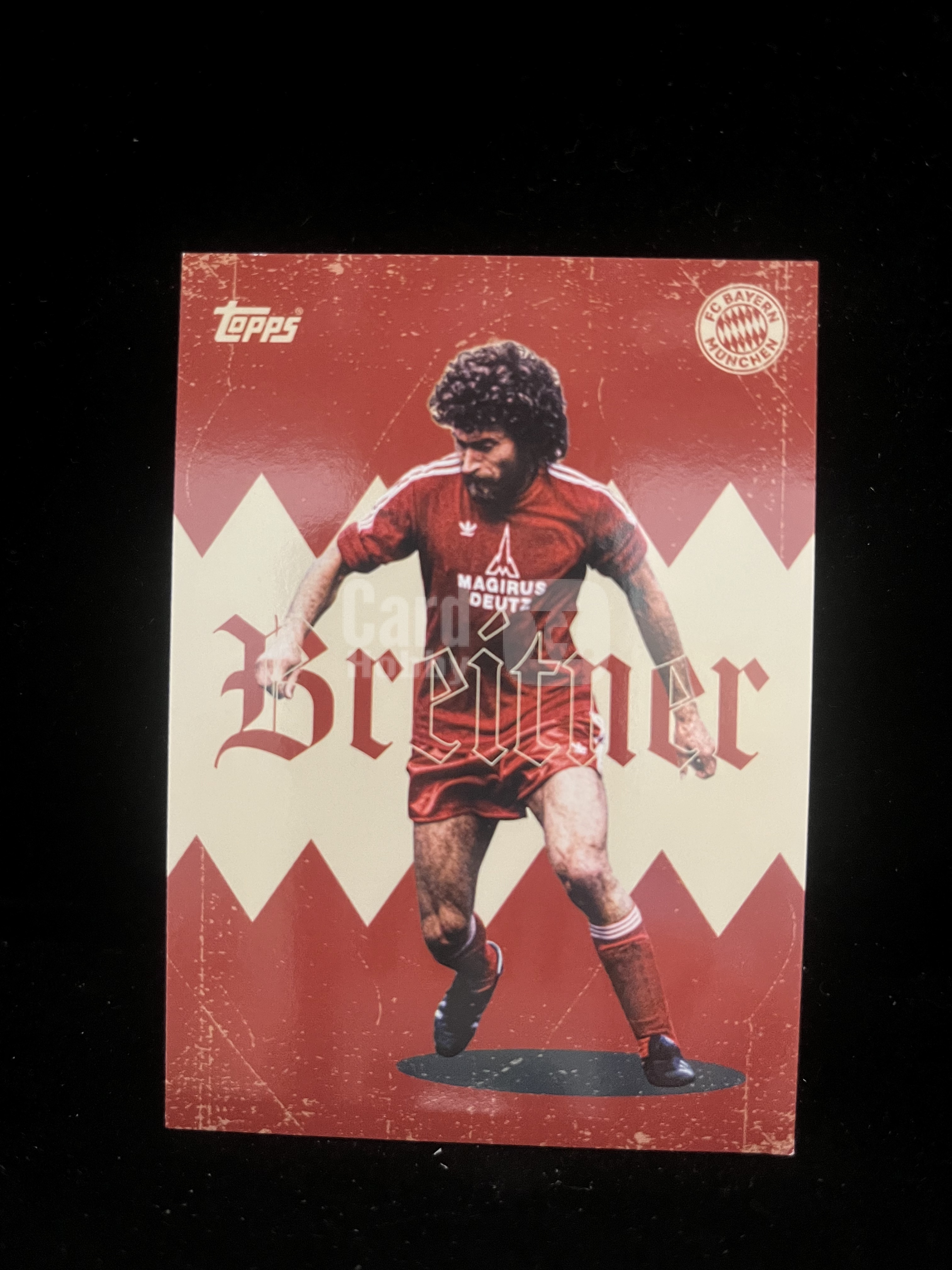 免费代拍 Topps FC Bayern Munchen Team Set 德甲 布莱特纳 Paul Breitner 卡品如图#G358