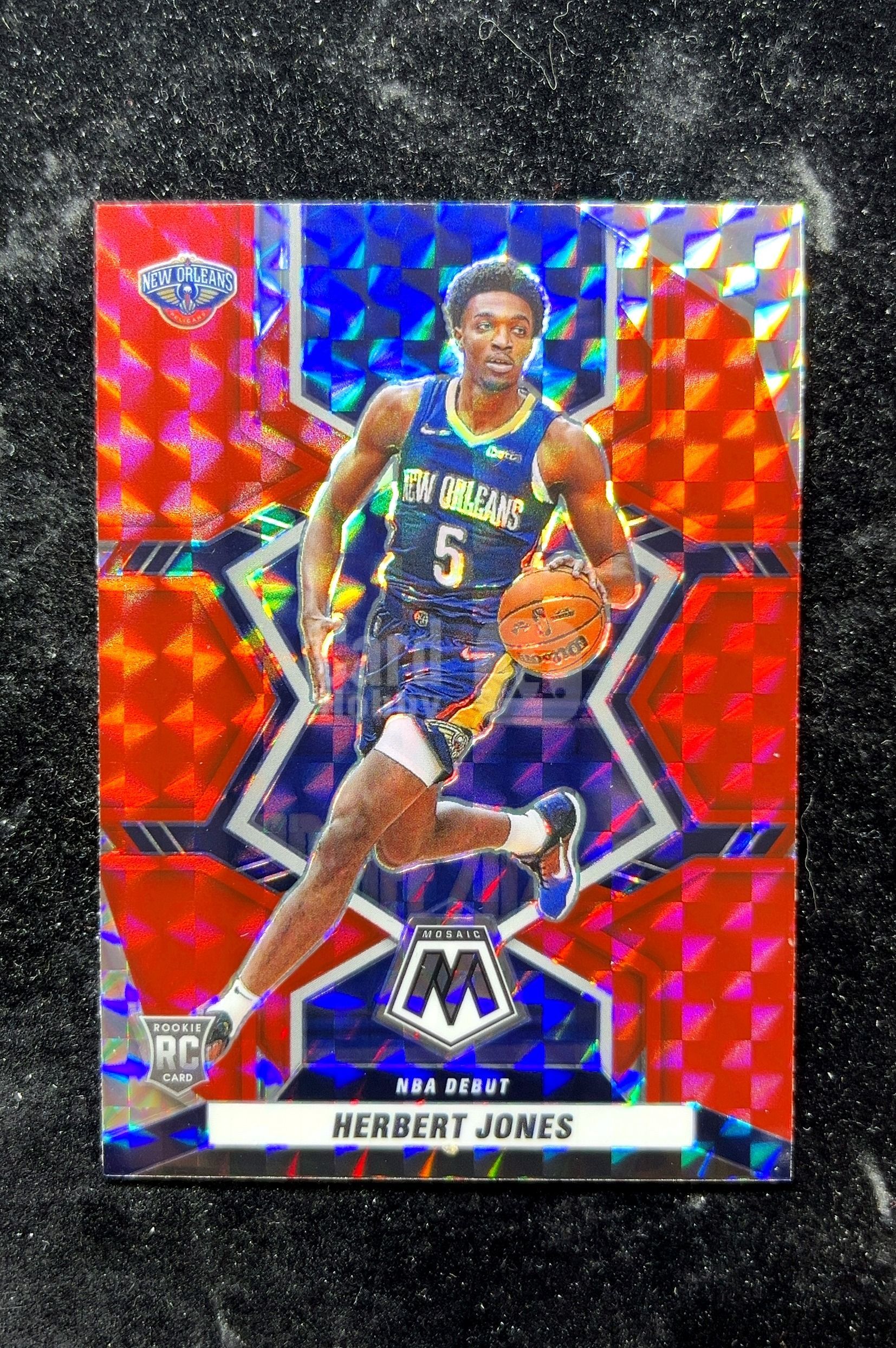【小白1%代卖】2022 Panini Mosaic Prizm Herbert Jones 赫伯特·琼斯 新秀 RC 卡品如图 高价值 #280 New Orleans Pelicans 0702