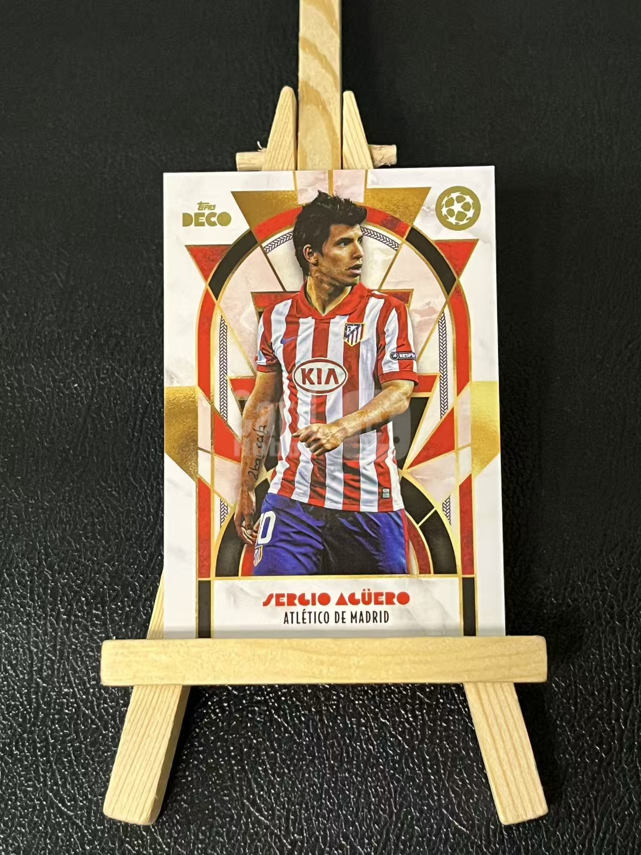 2024 Topps UEFA Sergio Agüero 阿圭罗 特卡 马竞 欧冠 deco 实卡精美 卡品如图 LA-3