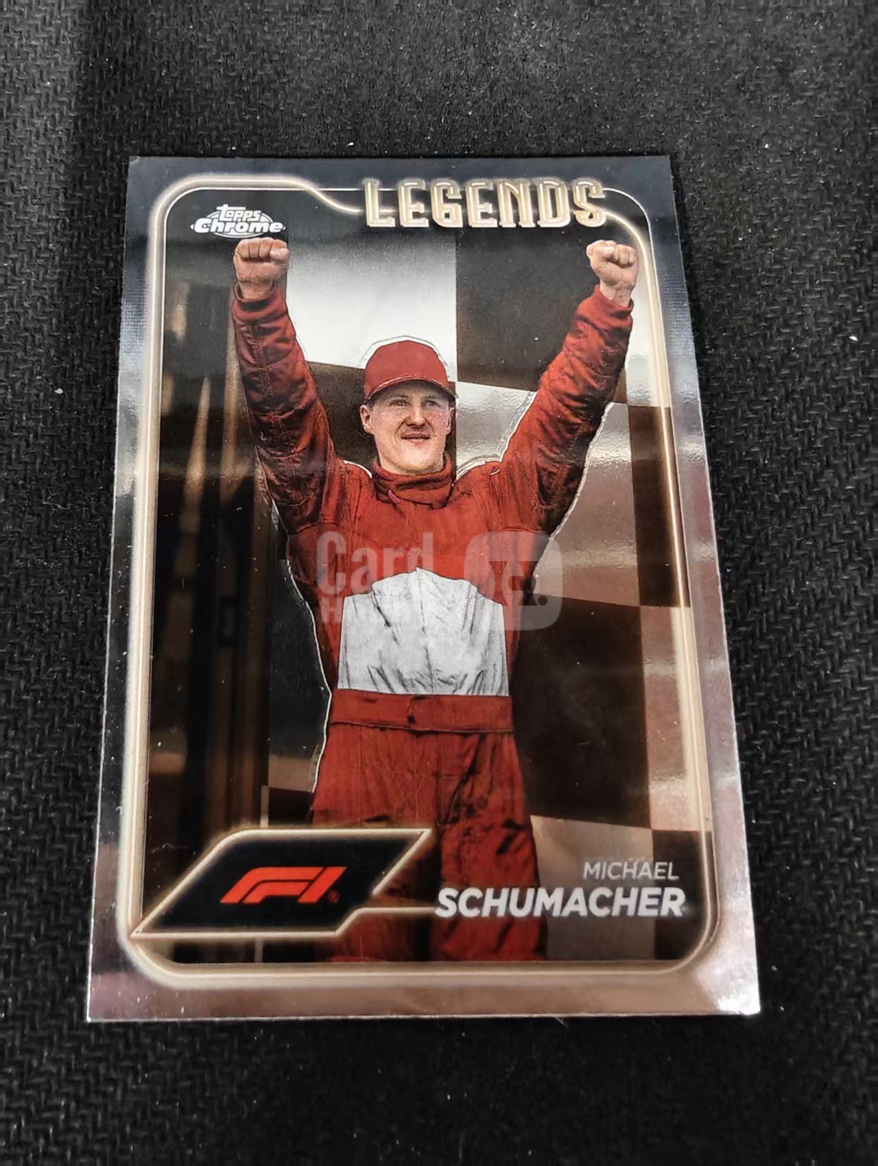 2024 Topps Chrome F1 Michael Schumacher 法拉利 传奇车王 迈克尔 舒马赫 划痕 边角瑕疵 #192