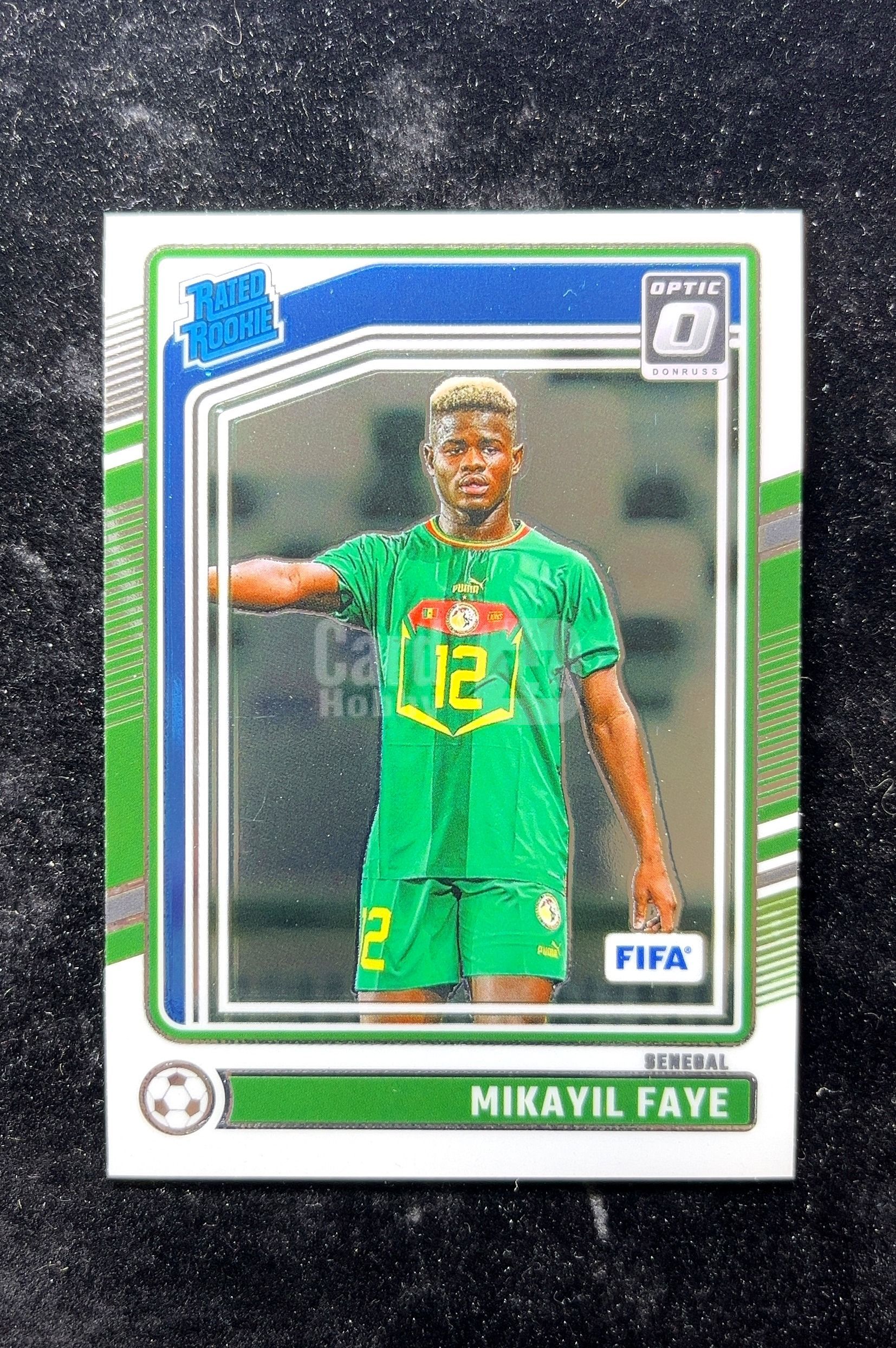 【小白1%代卖】2024-25 Panini Donruss Optic O版 Mikayil Faye 米卡伊尔·法耶 新秀 RC 卡品如图 高价值 #200 Senegal 塞内加尔 0702