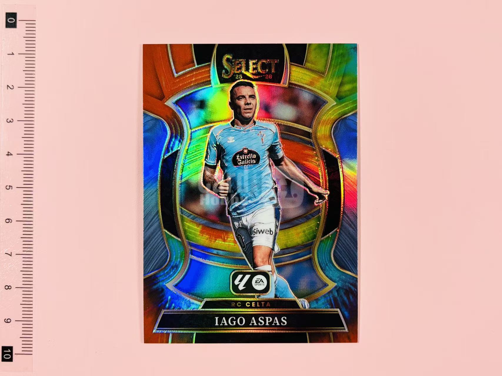 2025-26 panini select iago aspas 西甲 塞尔塔 亚戈 阿斯帕斯 扎染折 /25编 接代拍不到付YY