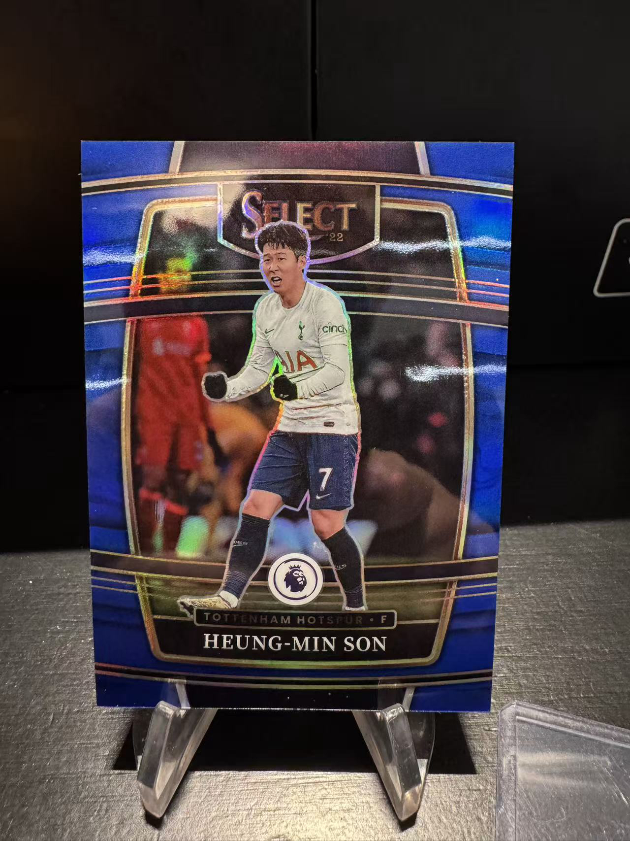 龖 2021-22 Panini Chronicles Heung-Min Son 21-22 编年史 SELECT 英超 热刺 孙兴慜 亚洲之光 正蓝折 36/49编 卡品如图 MJ002H