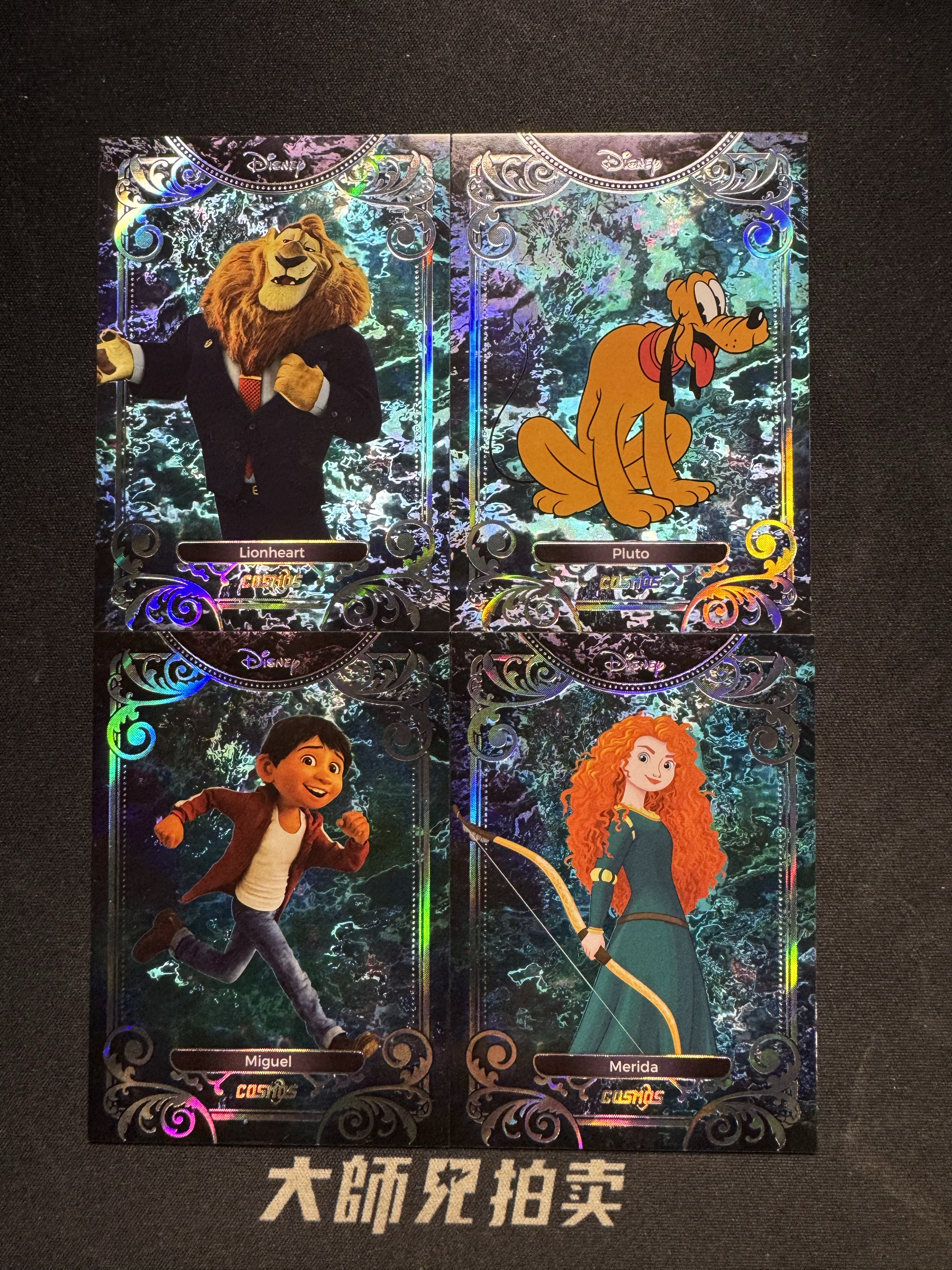 卡卡沃 迪士尼 Lionheart 【大师兄拍卖】2025 kakawo Disney Lionheart 狮市长 布鲁托 米格 梅莉达 4张 折射 base 通行品 -小徐-