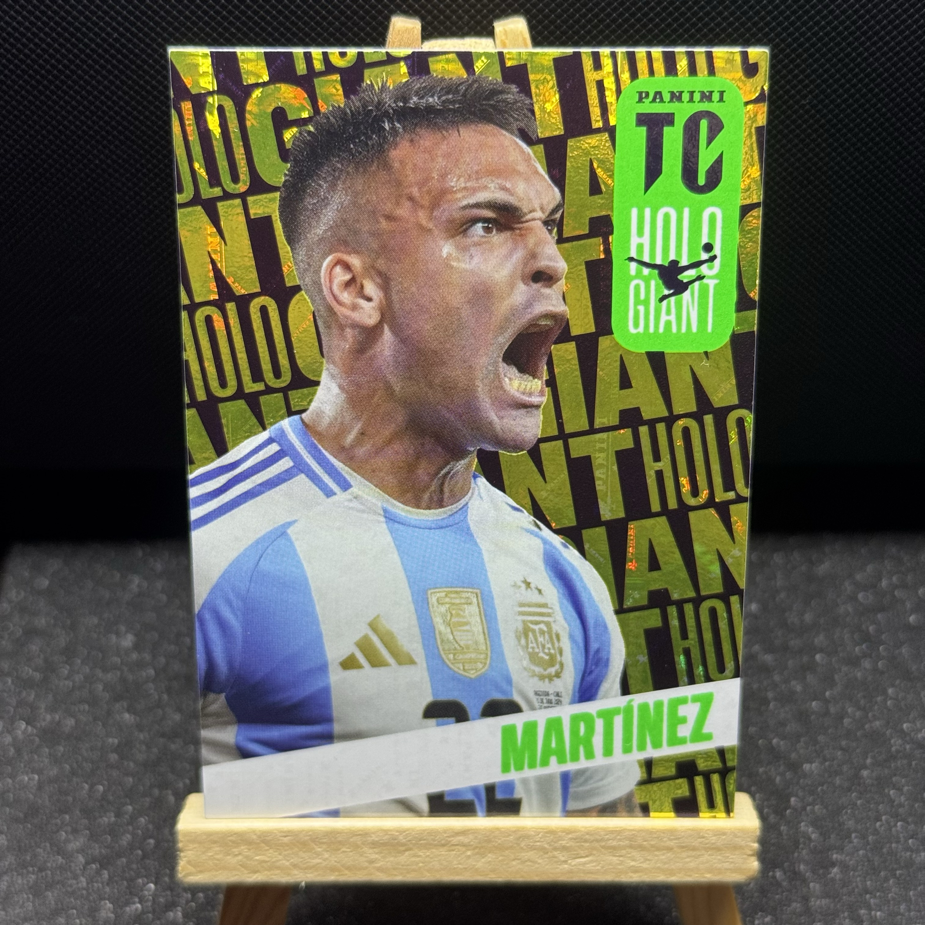2023-24 Panini Holograms Lautaro Martínez 意甲 国米 阿根廷 劳塔罗 马丁内斯 金折 特卡 收藏必备