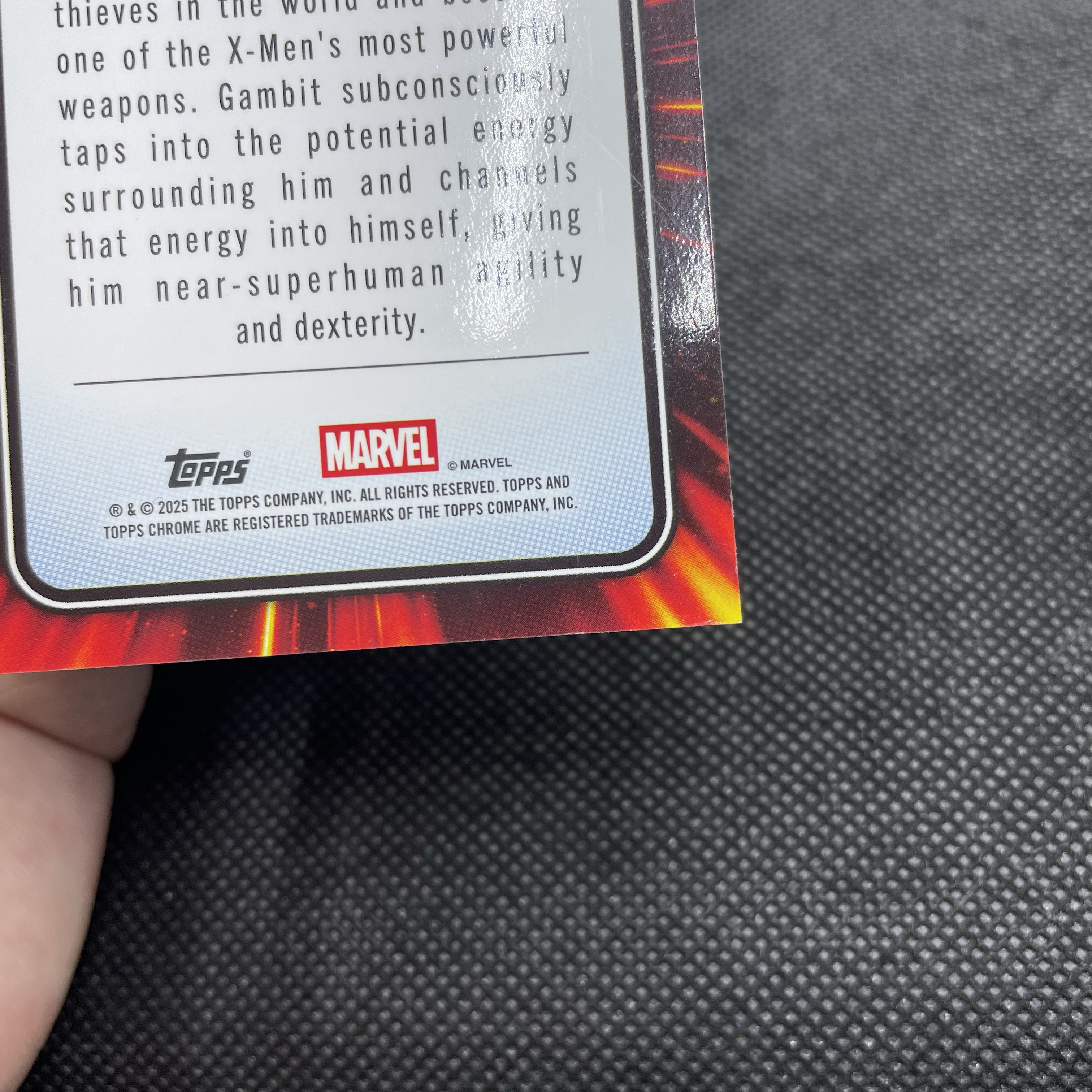 2025 Topps Chrome Gambit 【无界代卖】Marvel(MCU)漫威 牌皇 29/99编 绿折 绿碎冰折 品如图 不累计 wy