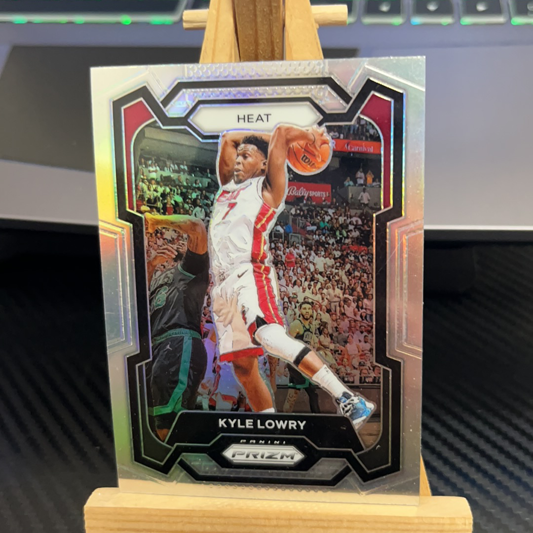 2023-24 Panini Prizm Kyle Lowry 凯尔 洛瑞 热火 银折 折射 prizm系列 pz 卡品如图 凑图必备 值得收藏!免费代卖!