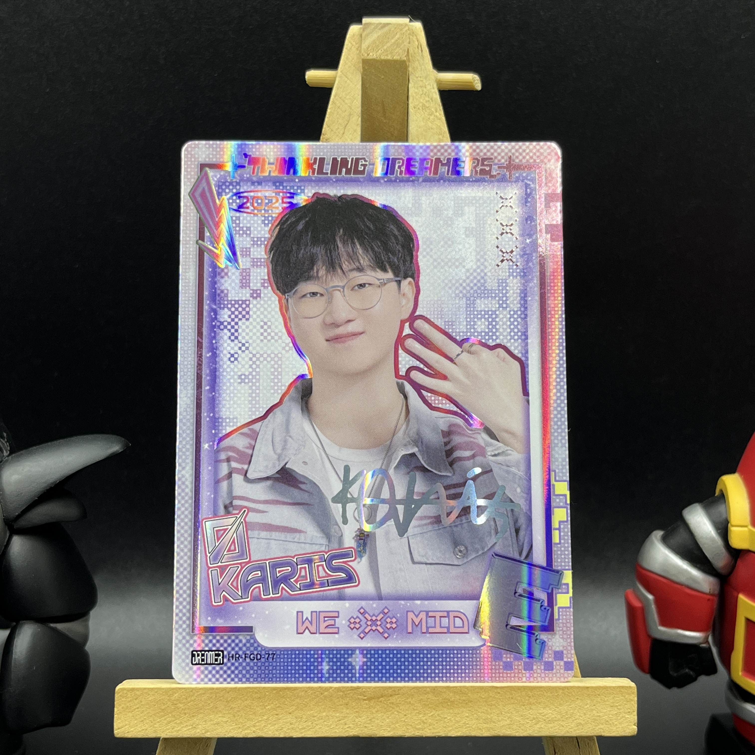 【KabuDa不累计】2025 Buffun 不凡玩品 英雄联盟 星火逐梦 LPL 选手卡 WE Karis 人生四格特卡 树