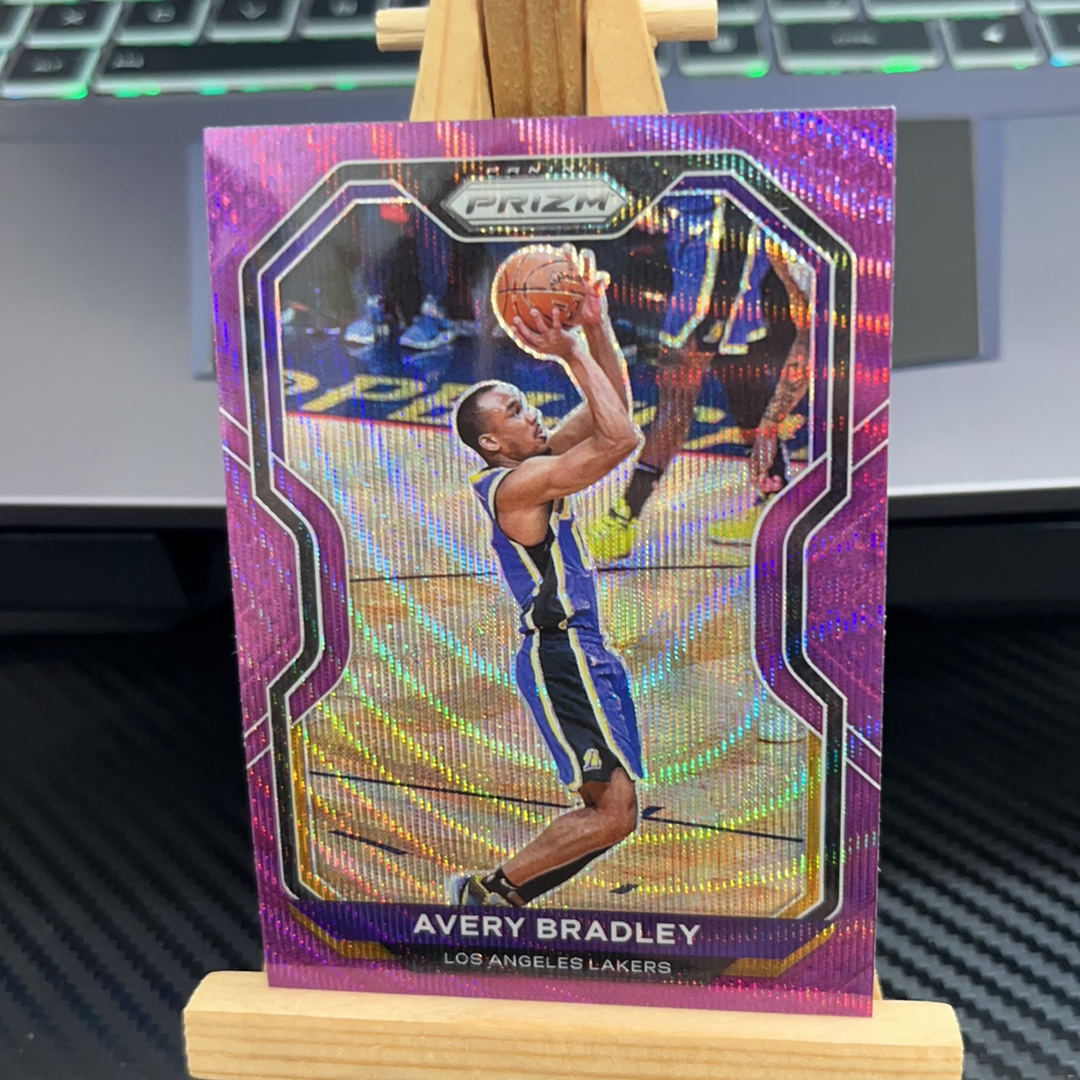 2020-21 Panini Prizm Avery Bradley 艾弗里 布拉德利 湖人 紫波纹 紫折 折射 prizm系列 pz 卡品如图 凑图必备 值得收藏! 免费代卖!
