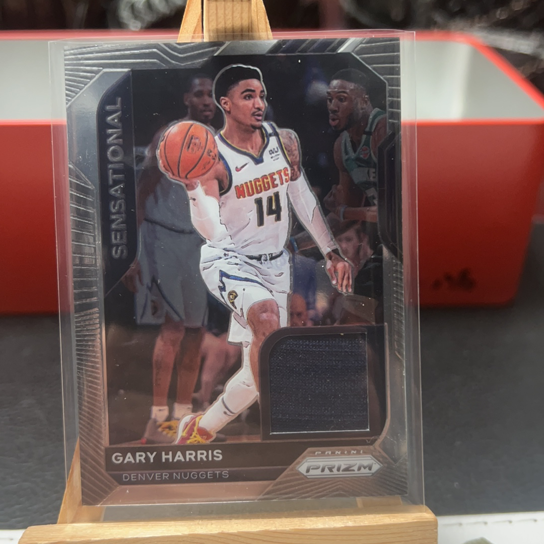 【SY代卖sy0540-可累积-瑕疵看图】2020-21 panini prizm gary harris 掘金 加里 哈里斯 球衣 物料
