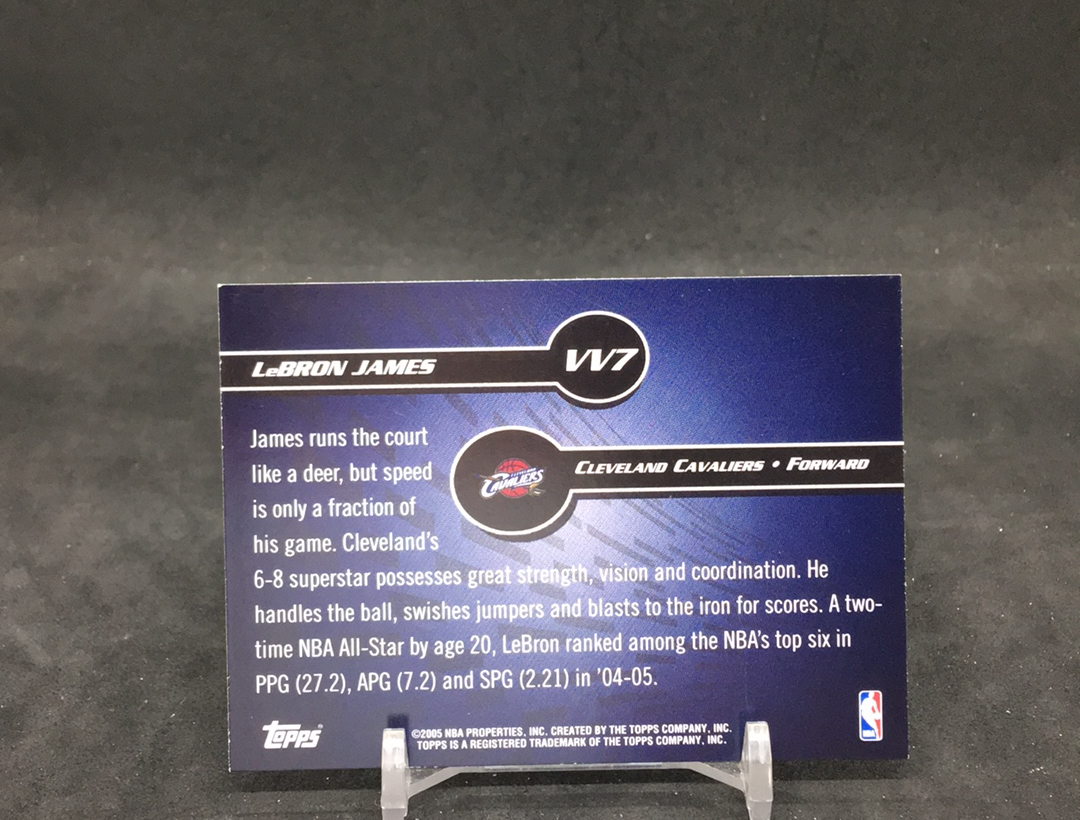 【DC拍卖】11.17 TOPPS 大比例特卡 经典老特 实卡美如画 03白金一代领军人物 现今联盟第一人 LBJ 皇帝 勒布朗 詹姆斯