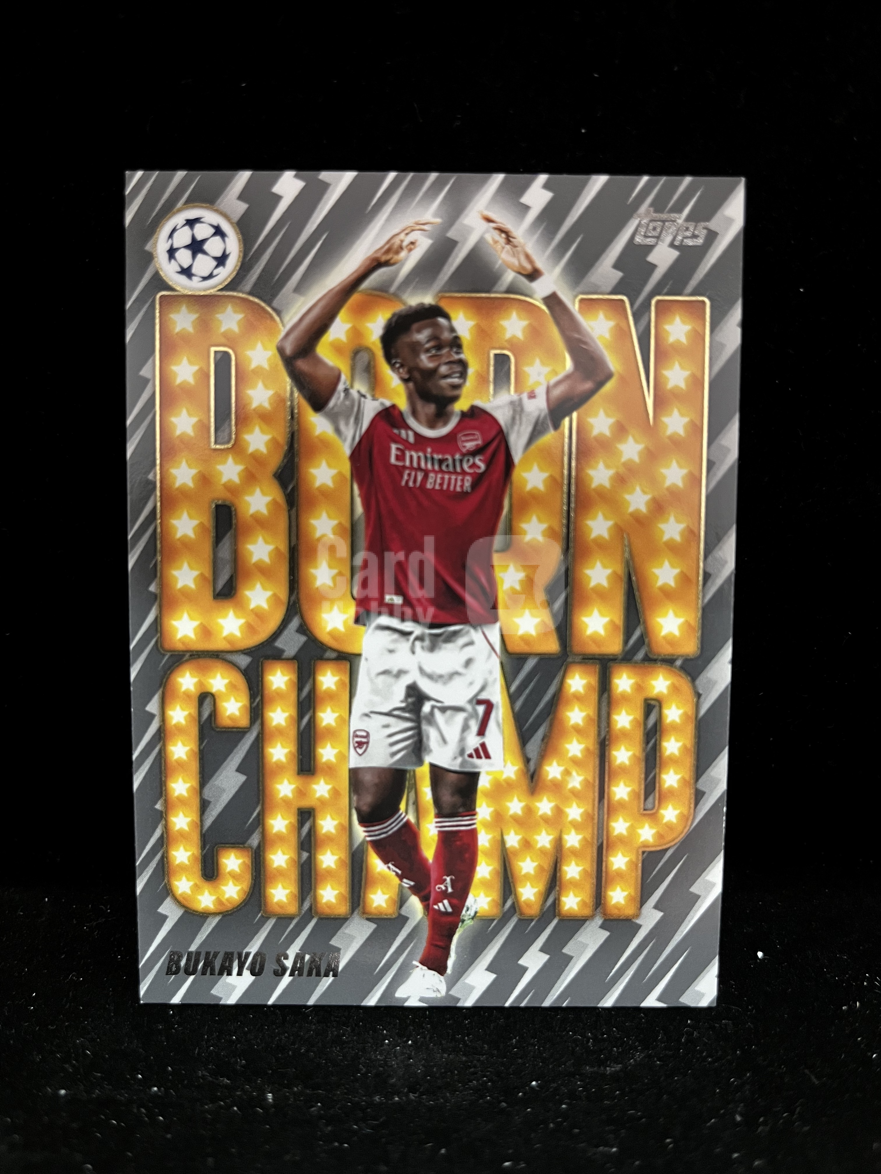 免费代拍 2024 Topps UEFA Club Competitions 欧冠 萨卡 Bukayo Saka 卡品如图#A区313