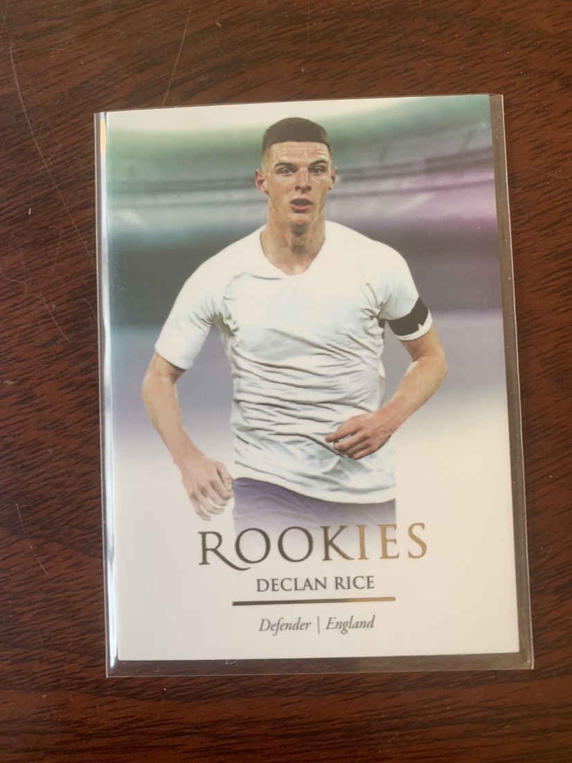 2021 Futera Futera Unique Declan Rice 福特拉 新秀 英格兰 莱斯 赖斯
