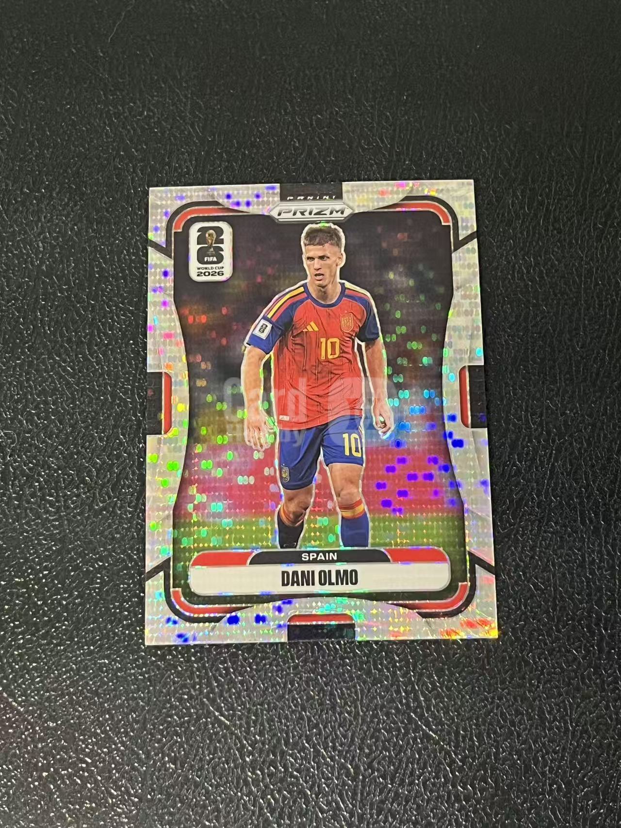 2026 Panini World Cup Prizm Dani Olmo 奥尔默 脉冲折 西班牙 世界杯 银折 实卡精美 卡品如图 LA-5