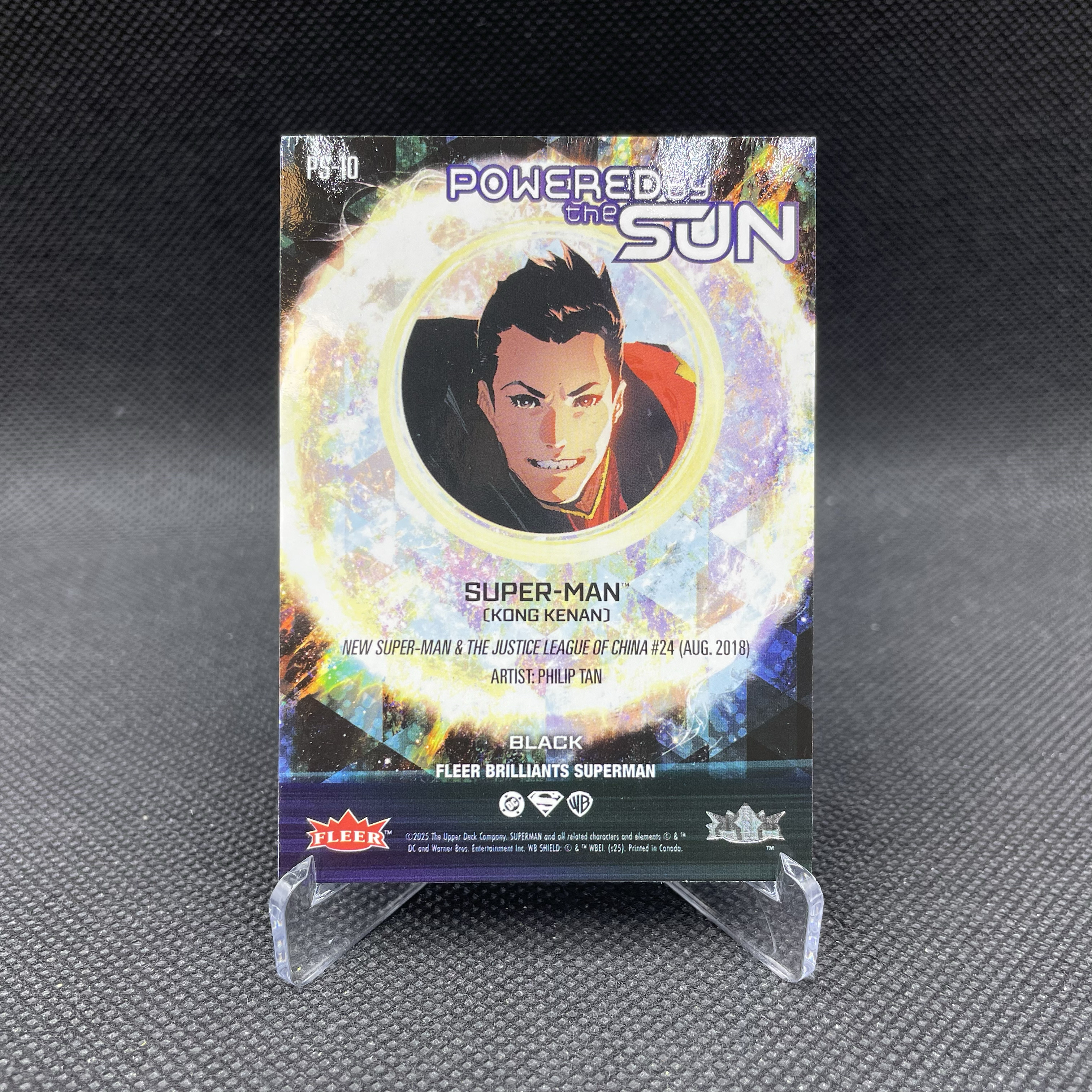 2025 Fleer Marvel(MCU) Super-Man 【无界代卖】DC超人系列 超人 Powered by the Sun特卡 黑碎冰折 品如图 不累计 猫