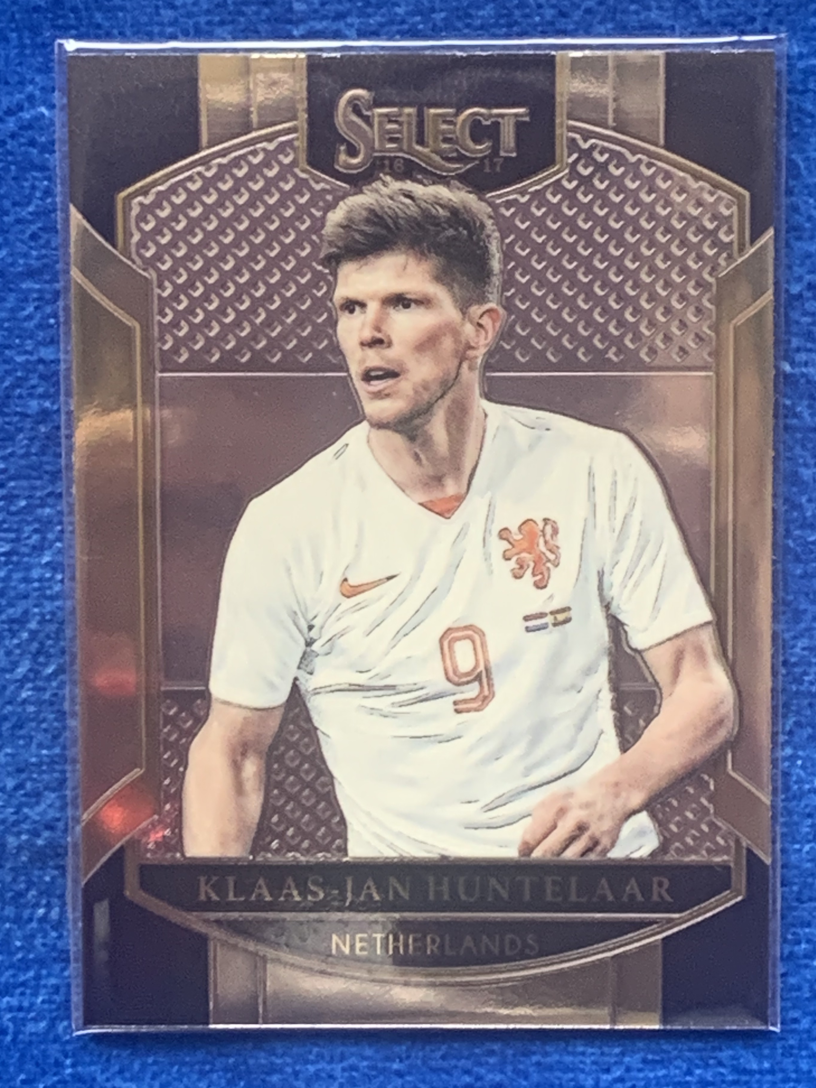 2016-17 Panini Select Klaas Jan Huntelaar 帕尼尼 亨特拉尔 荷兰Holland 世界杯亚军 沙尔克Schalke04 阿贾克斯Ajax AC米兰Milan