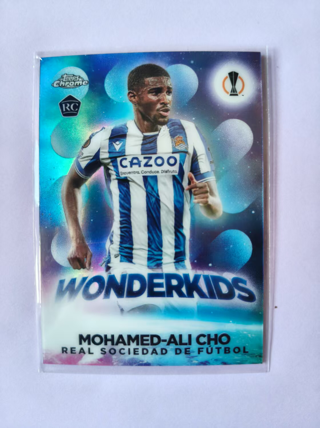 2023-24 Topps Chrome Mohamed-Ali Cho topps chrome 欧冠 皇家社会 阿里肖 神奇小妖 折射