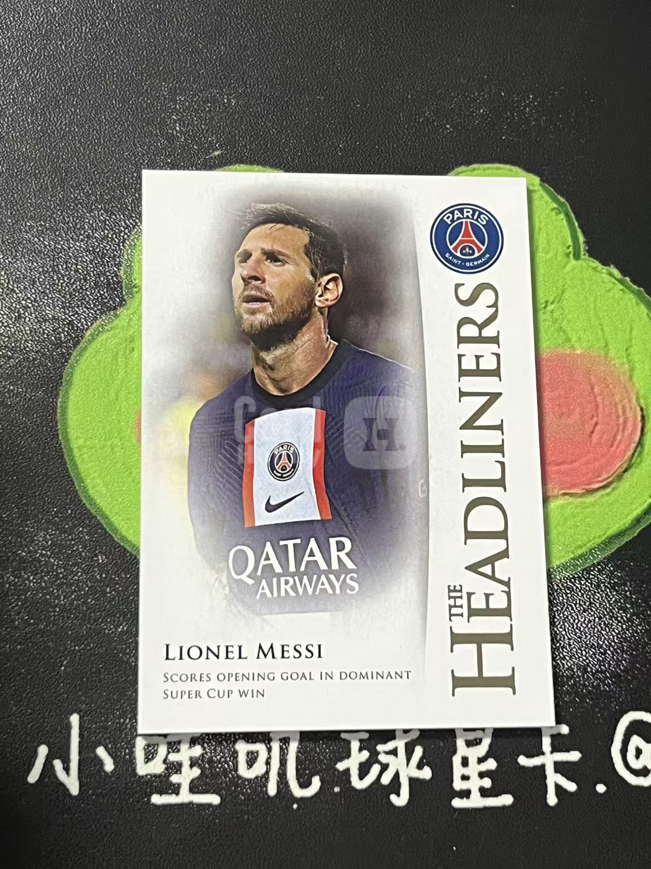 2022 Futera Futera Lionel Messi 福特拉 巴黎圣日耳曼 梅西 399编 巴萨 巴黎 球王 微瑕如图【ZYP代拍】LS90