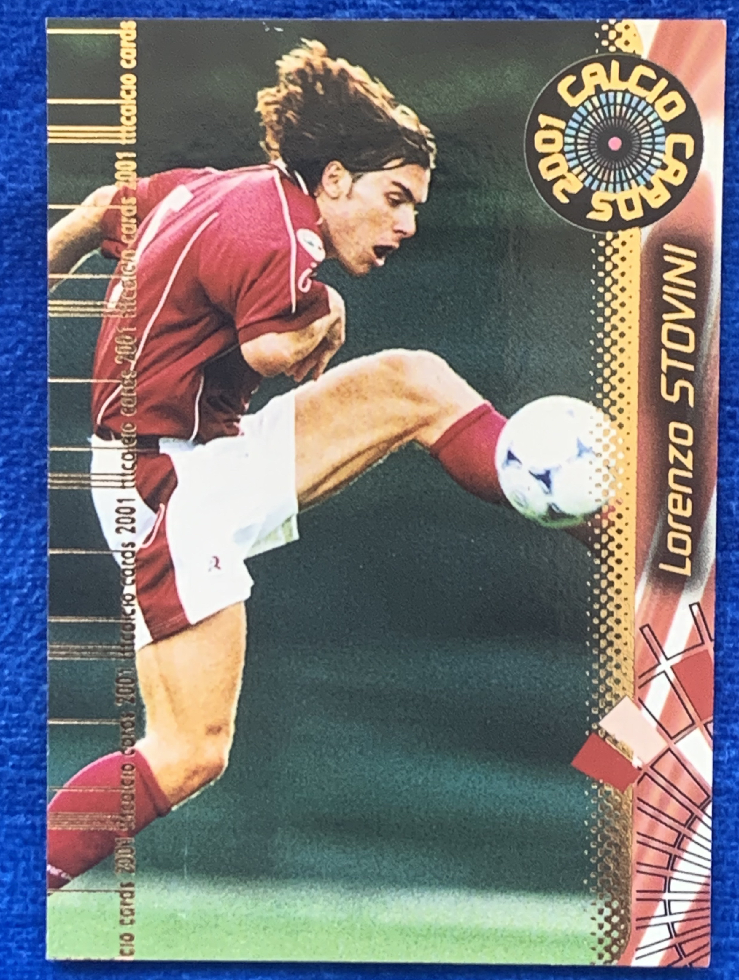 2001 Panini Calcio Stovini Reggina 帕尼尼意甲 雷吉纳队 斯托维尼 罗马Roma 经典老卡 近乎绝版 不保卡品 ebay有价