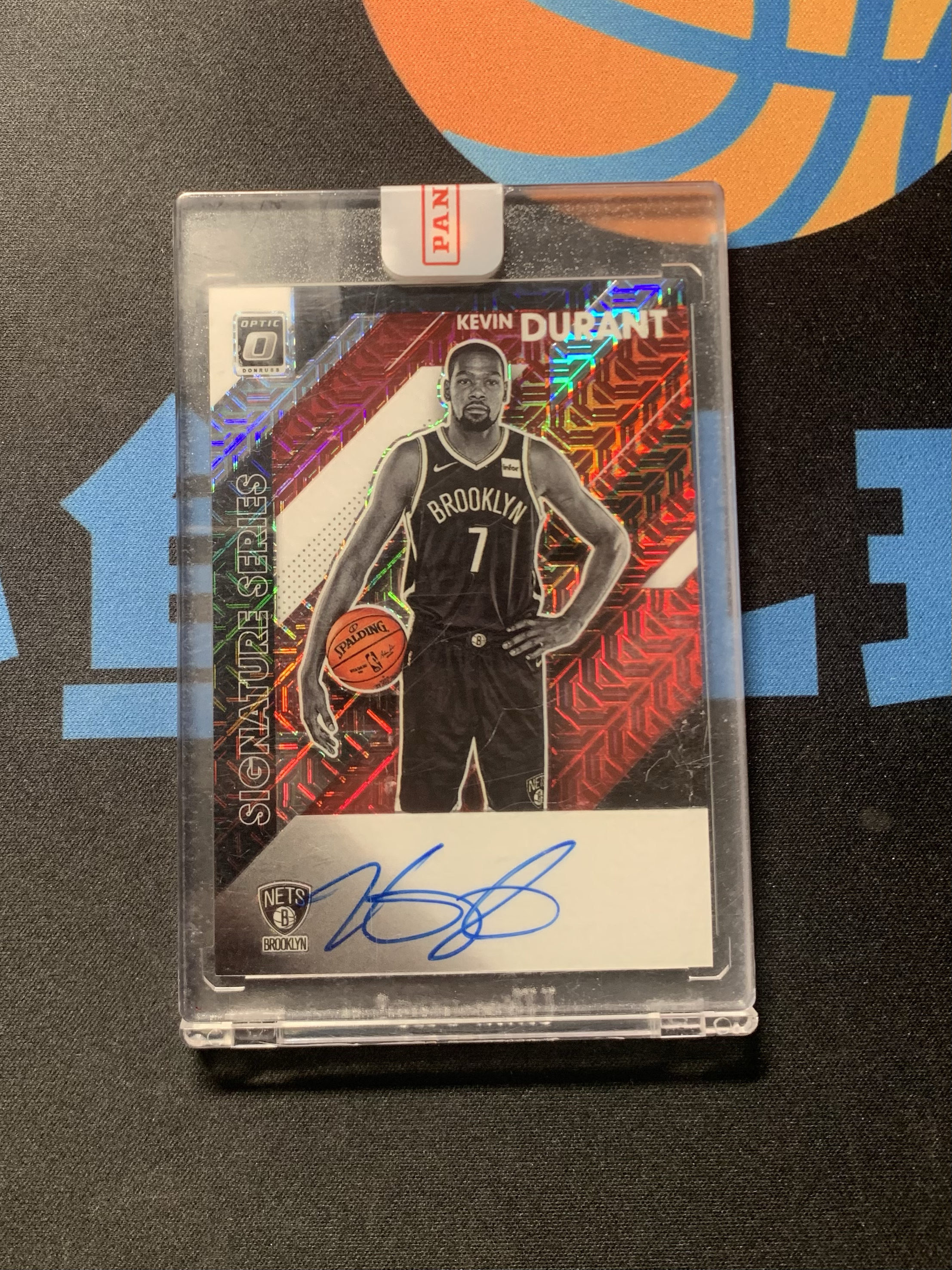 2019-20 Panini Optic Kevin Durant 篮网火箭 死神 凯文 杜兰特 签字 卡签 迷宫折 Mojo折射美如画 仔细阅读描述 小鱼儿BLM