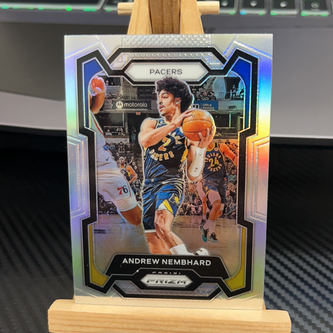 2023-24 Panini Prizm Andrew Nembhard 内姆布哈德 步行者 银折 折射 prizm系列 pz 卡品如图 凑图必备 值得收藏!免费代卖!