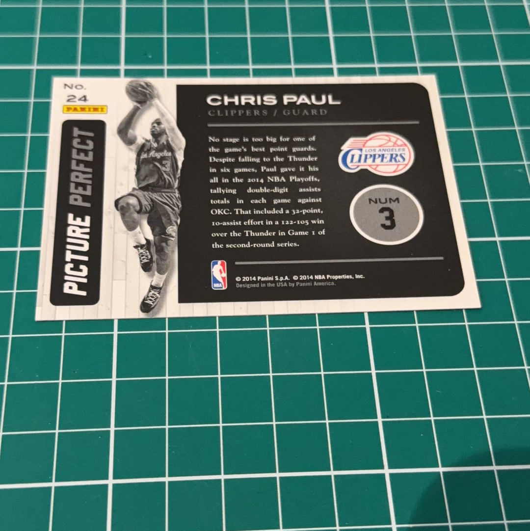 2014-15 Panini Americana Chris Paul S.p.a. 克里斯保罗 CP3 老炮 双选图 大头特卡 闪卡 特卡 精美选图 多年老卡 绝版卡 稀有大比例