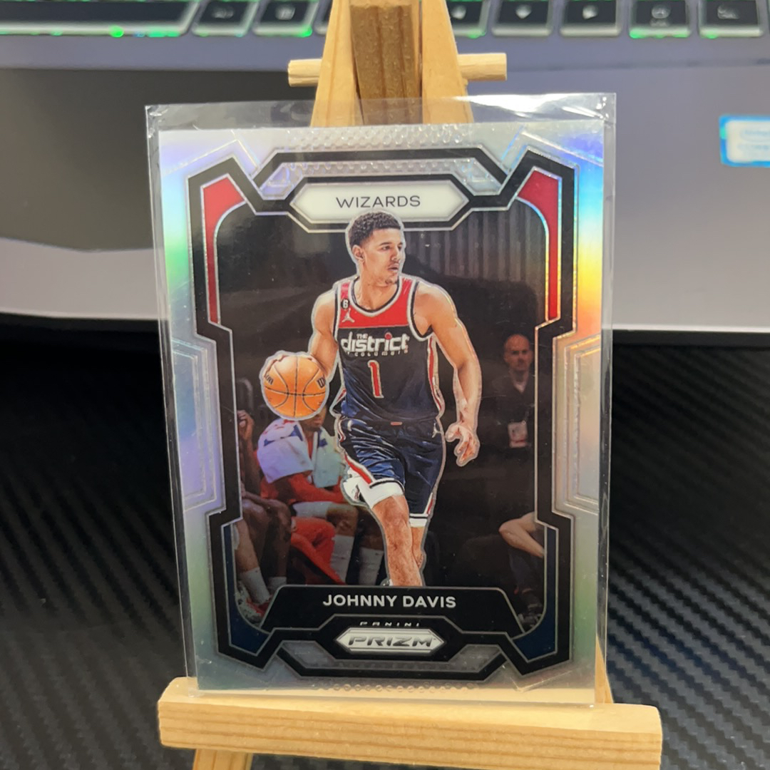 2023-24 Panini Prizm Johnny Davis 约翰 戴维斯 奇才 银折 折射 prizm系列 pz 卡品如图 凑图必备 值得收藏!免费代卖!