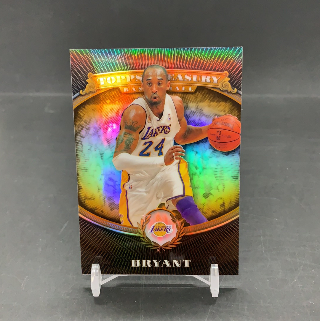 【DC拍卖】11.20. CR7 TOPPS TREASURY 稀有999编折射平行 经典老特 实卡美如画 kobe 名人堂传奇巨星 湖人王朝领军人物 黑曼巴 科比 布莱恩特