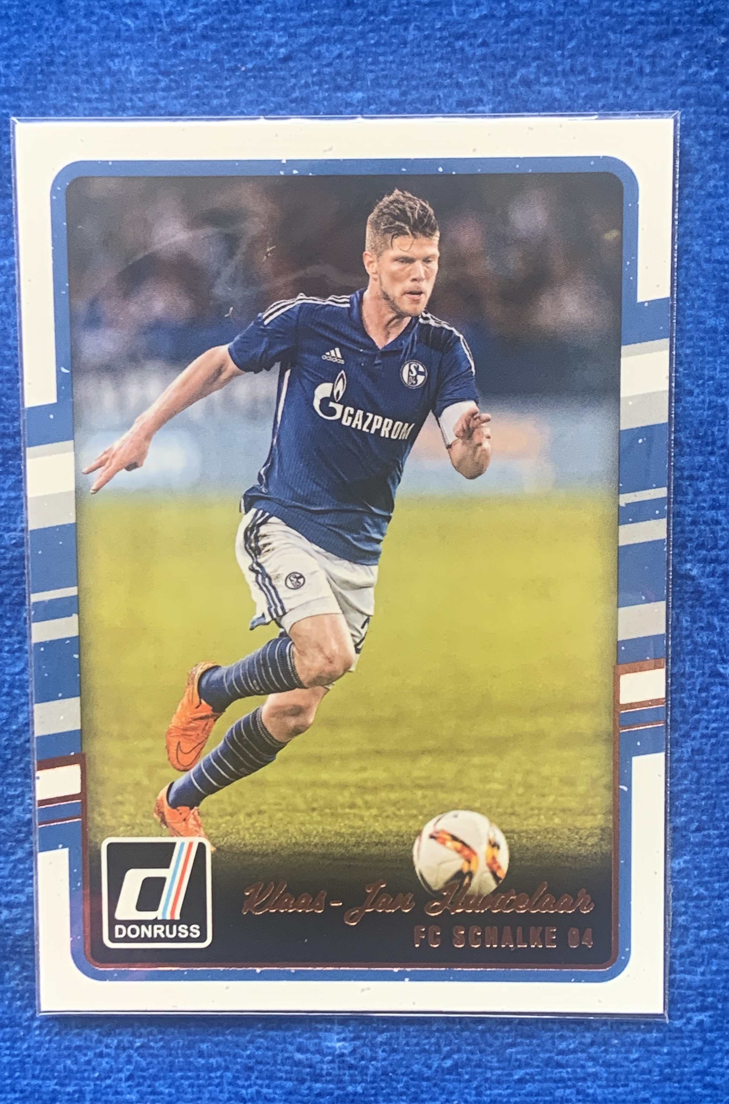 2016-17 Panini Donruss Klaas Jan Huntelaar 帕尼尼杜蕾斯 沙尔克Schalke04 亨特拉尔 荷兰Holland 世界杯亚军 阿贾克斯Ajax