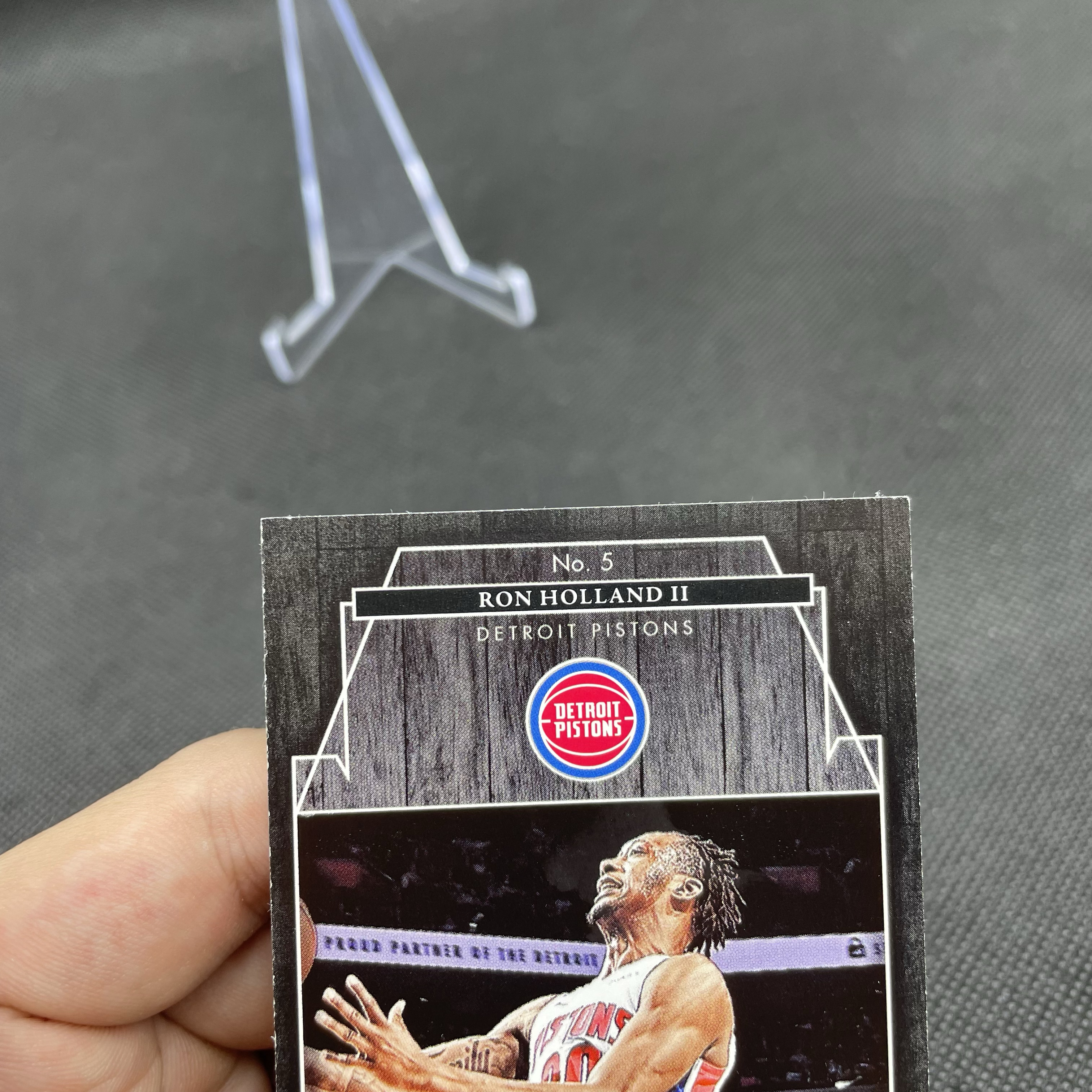 2024-25 Panini Noir Ron Holland RC 诺尔 活塞 新秀 罗恩 霍兰德 27/99编 无字聚光灯 镜面特卡 Spotlight CC 坎宁安队友 品如图 不累计 Yo