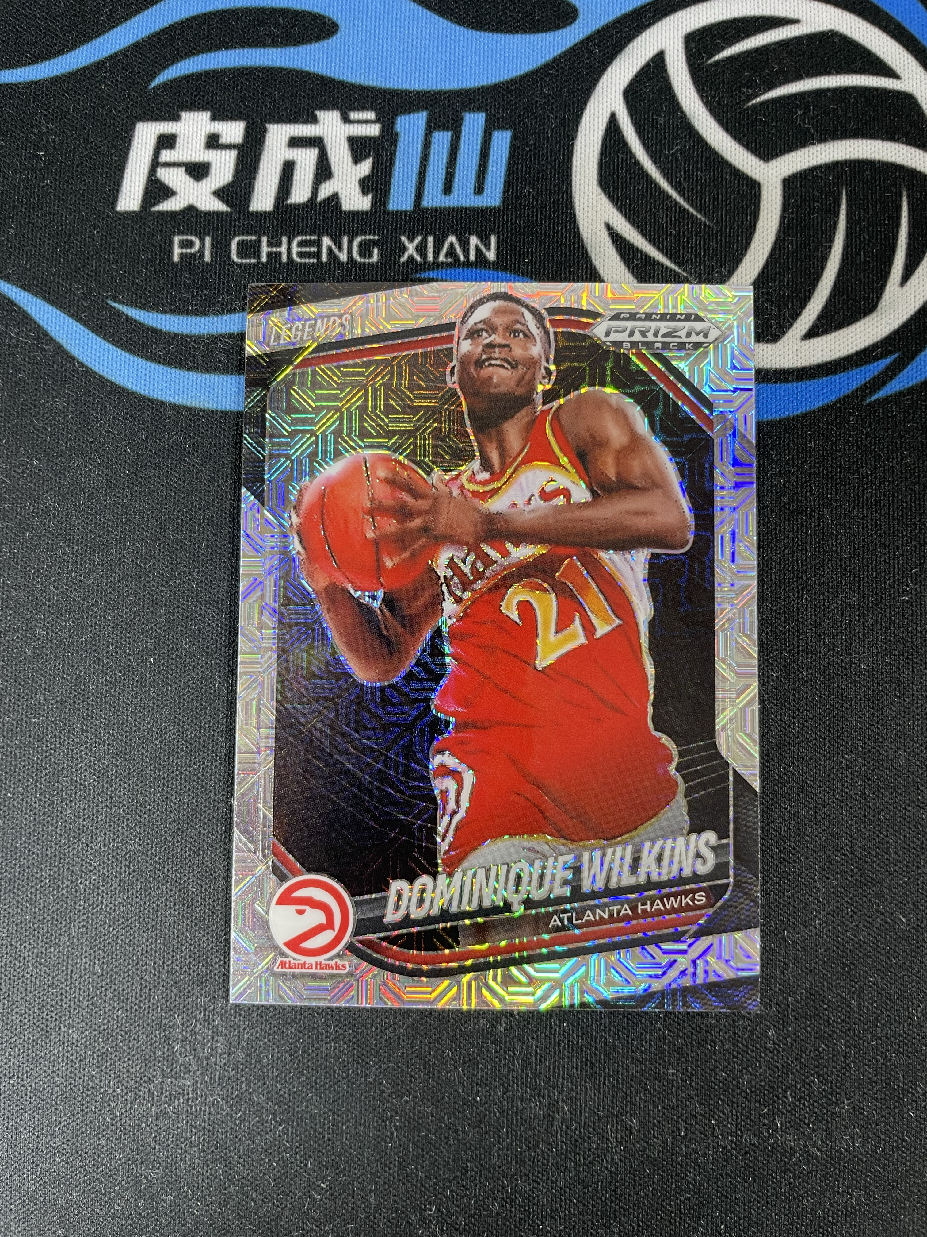 【皮成仙拍卖 统一手续费6%】 PANINI 24-25 PRIZM BLACK 老鹰 DOMINIQUE WILKINS 多米尼克威尔金斯 MOJO折 25编【只发顺丰】kirbybest192