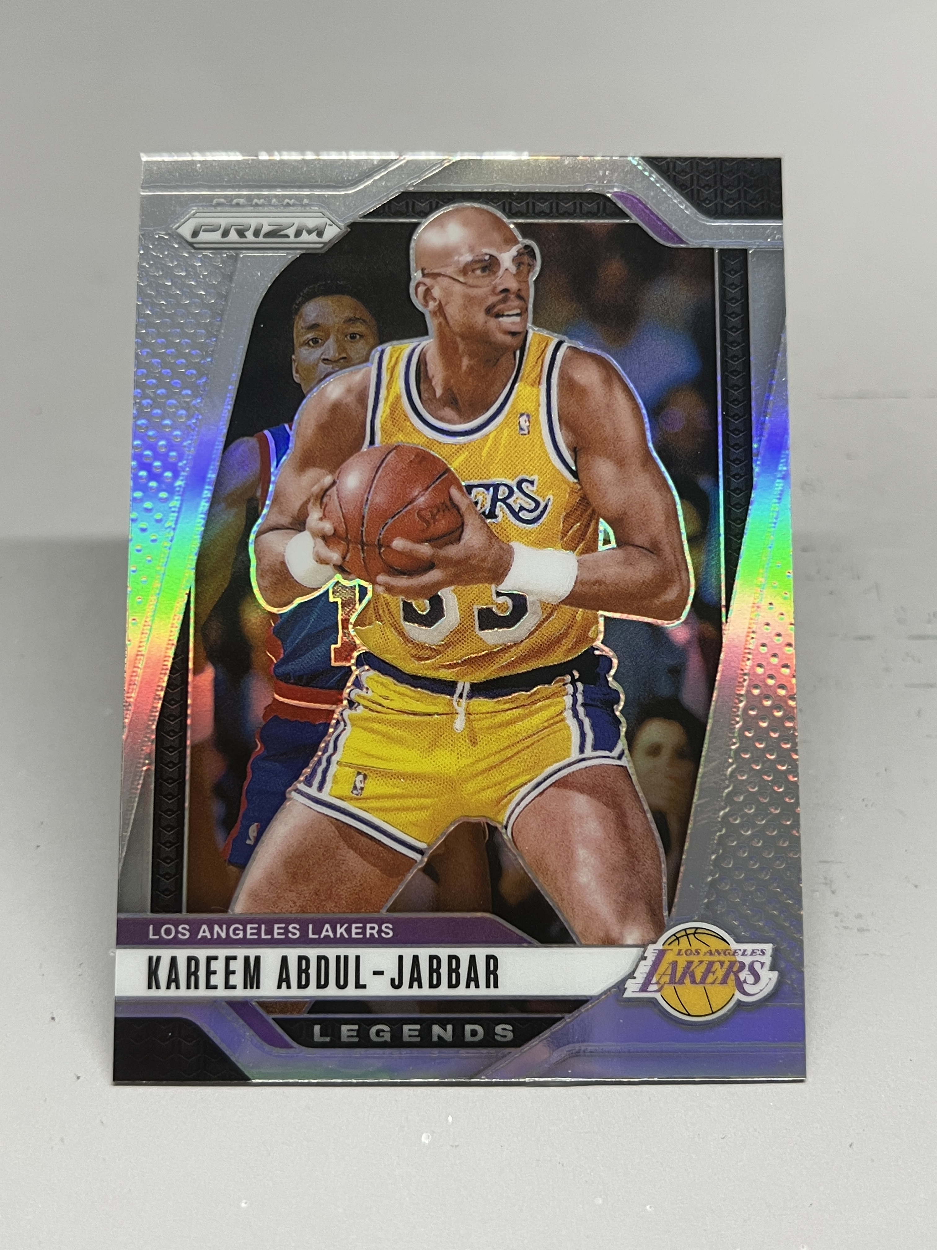 2024-25 Panini Prizm Kareem Abdul-Jabbar 【挂机拍卖】帕尼尼 贾巴尔 天勾 湖人 名宿 传奇 银折 折射 收藏 凑套 卡品如图