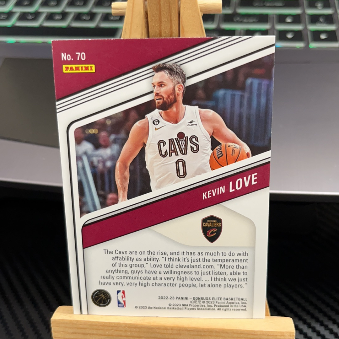 2022-23 Panini Elite Kevin Love 凯文 乐福 骑士 银折 折射 精英系列 卡品如图 凑图必备 值得收藏!免费代卖!