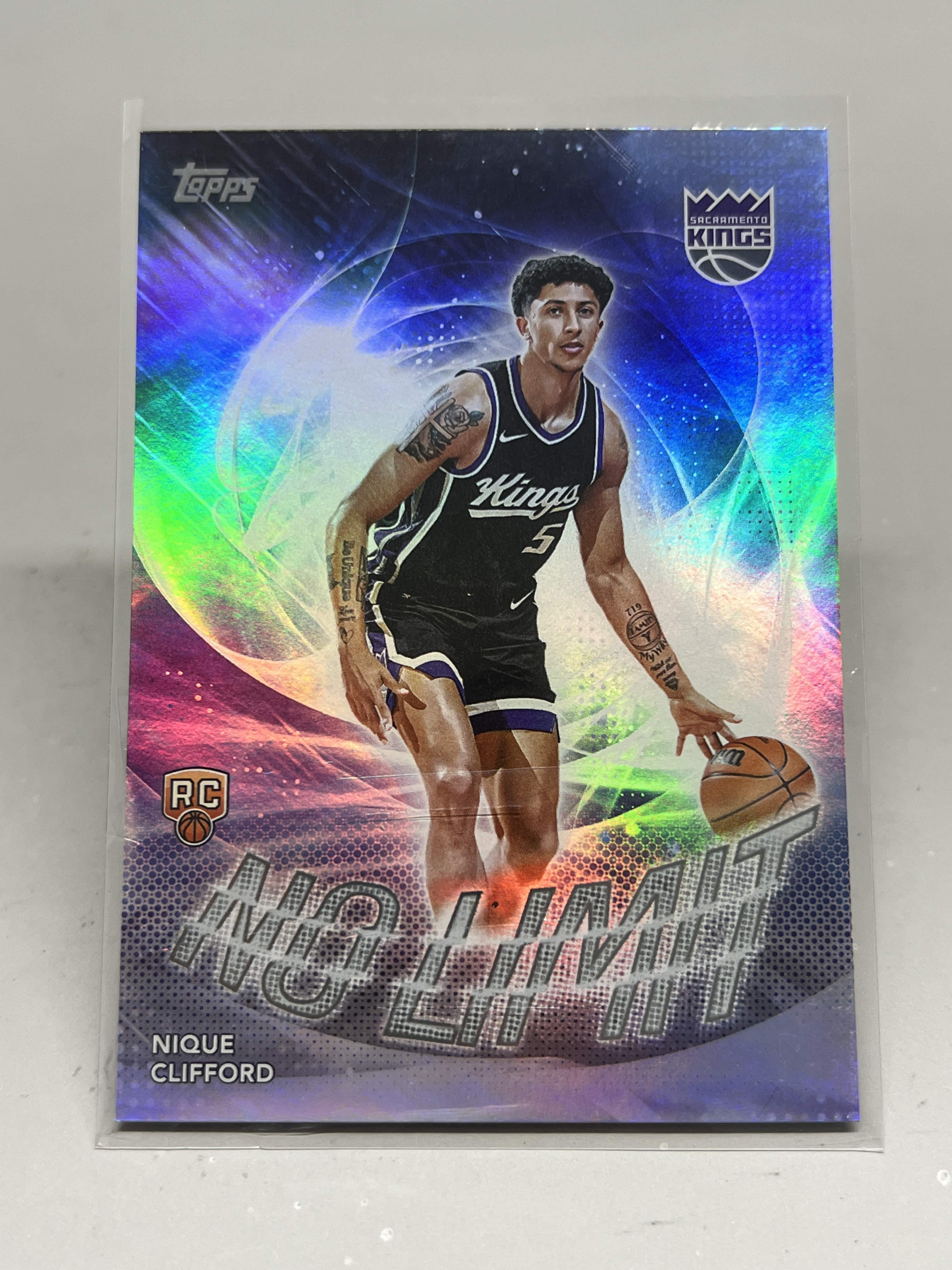 2025 Topps Flagship Nique Clifford RC 【挂机拍卖】新秀 尼克·克利福德 国王 折射 #24 No Limit 特卡 卡品如图 收藏 凑套