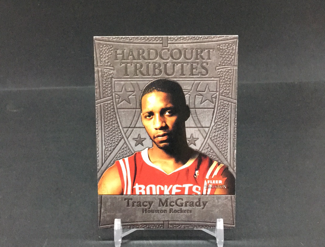 【DC拍卖】11.19 FLEER TRADITION 大比例特卡 经典老特 实卡美如画 名人堂名宿 四大分卫之一 T-MAC 麦迪
