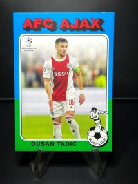 2022 Topps Champions League Dusan Tadic 欧冠 塔迪奇 阿贾克斯 复古特卡 实卡超美 卡品如图 收藏凑套必备